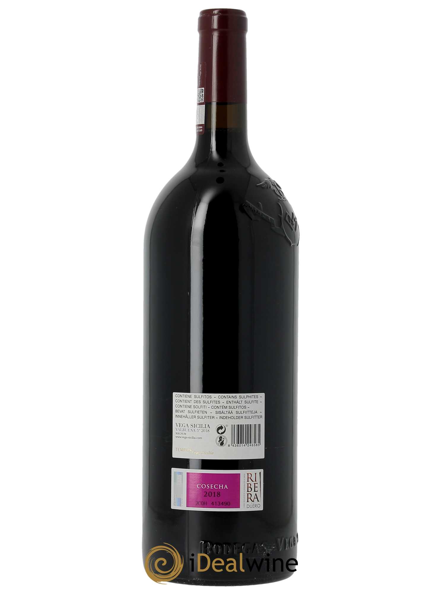 Ribera Del Duero DO Vega Sicilia Valbuena 5 ano Famille Alvarez 2018 - Lot of 1 magnum - 2