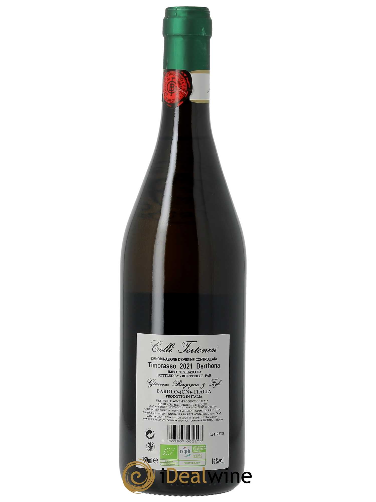 Colli Tortonesi DOC Derthona Giacomo Borgogno 2021 - Lot of 1 bottle - 1