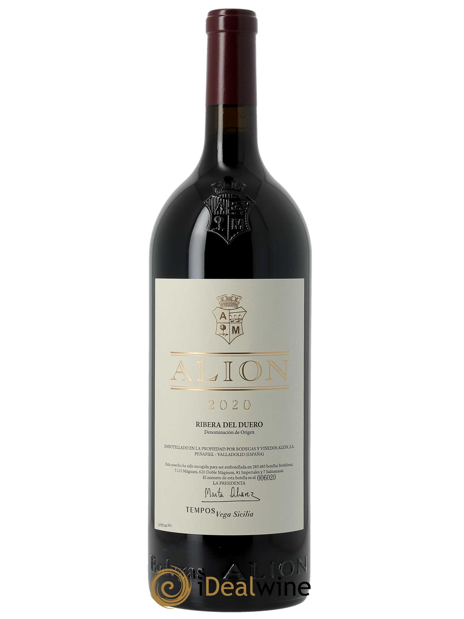 Ribera Del Duero DO Vega Sicilia Alion Famille Alvarez 2020 - Lot of 1 magnum - 1