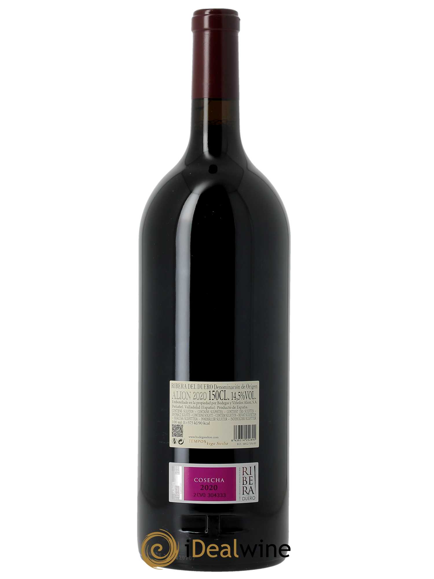 Ribera Del Duero DO Vega Sicilia Alion Famille Alvarez 2020 - Lot of 1 magnum - 2