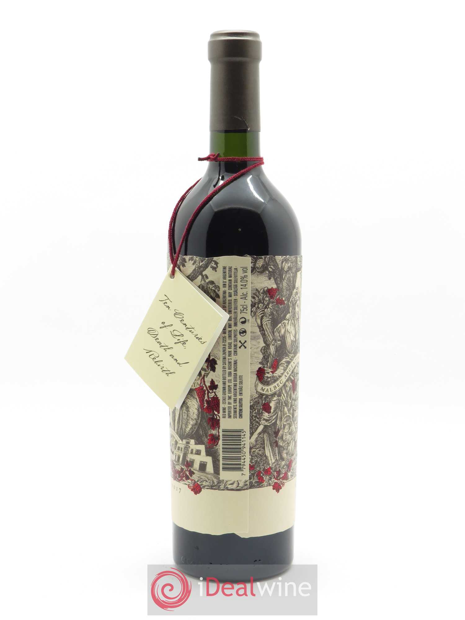 Mendoza Catena Zapata Malbec Argentino 2017 - Lot of 1 bottle - 3