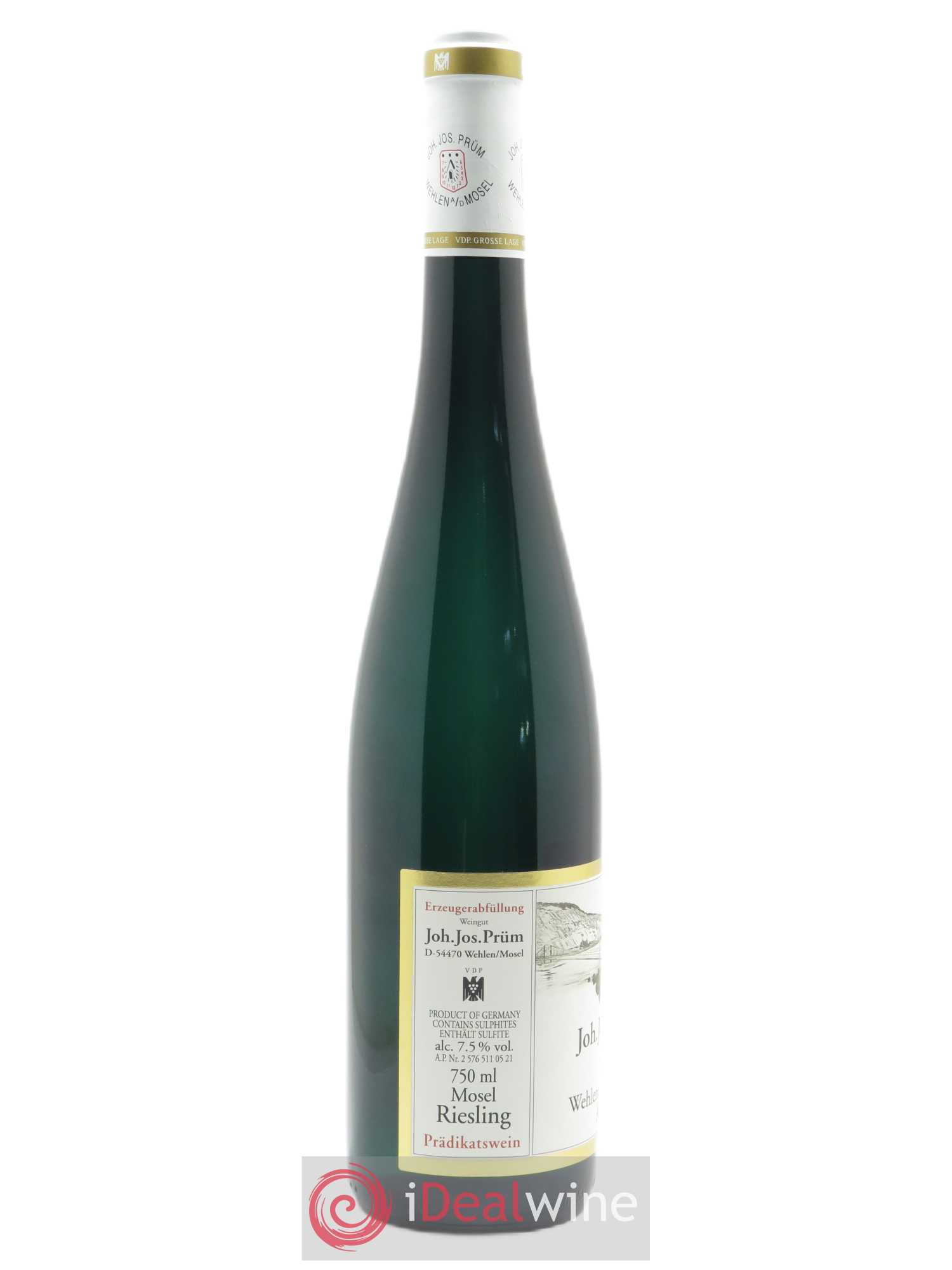 Riesling Joh. Jos. Prum Wehlener Sonnenuhr Auslese 2019 - Lot de 1 bouteille - 1