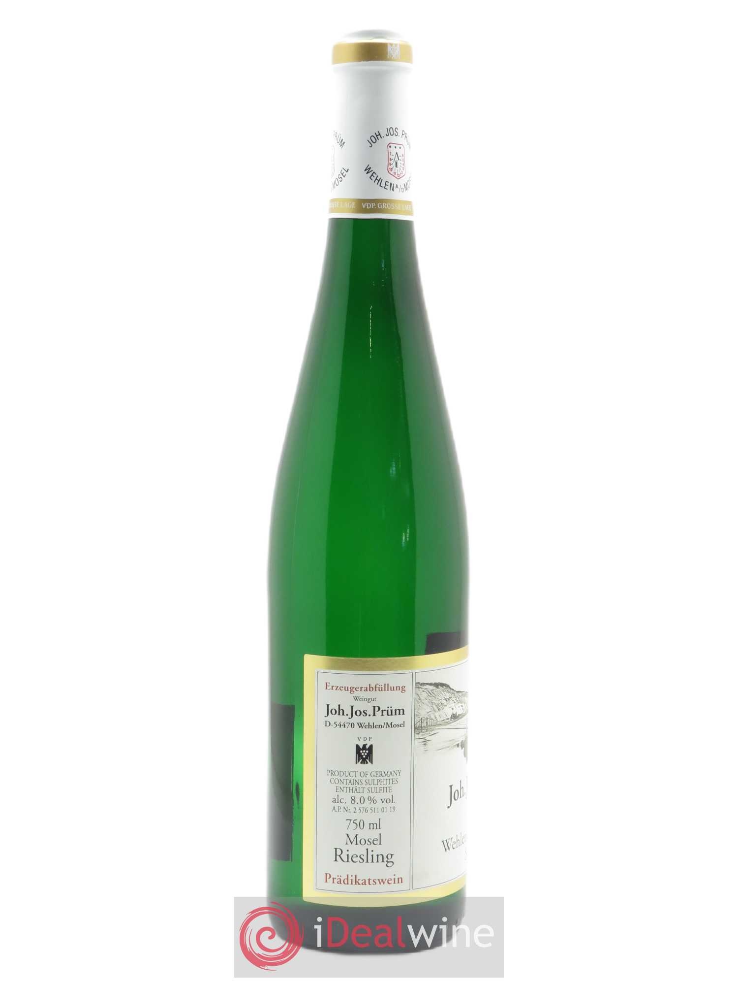 Riesling Joh. Jos. Prum Wehlener Sonnenuhr Spätlese 2017 - Lot de 1 bouteille - 1