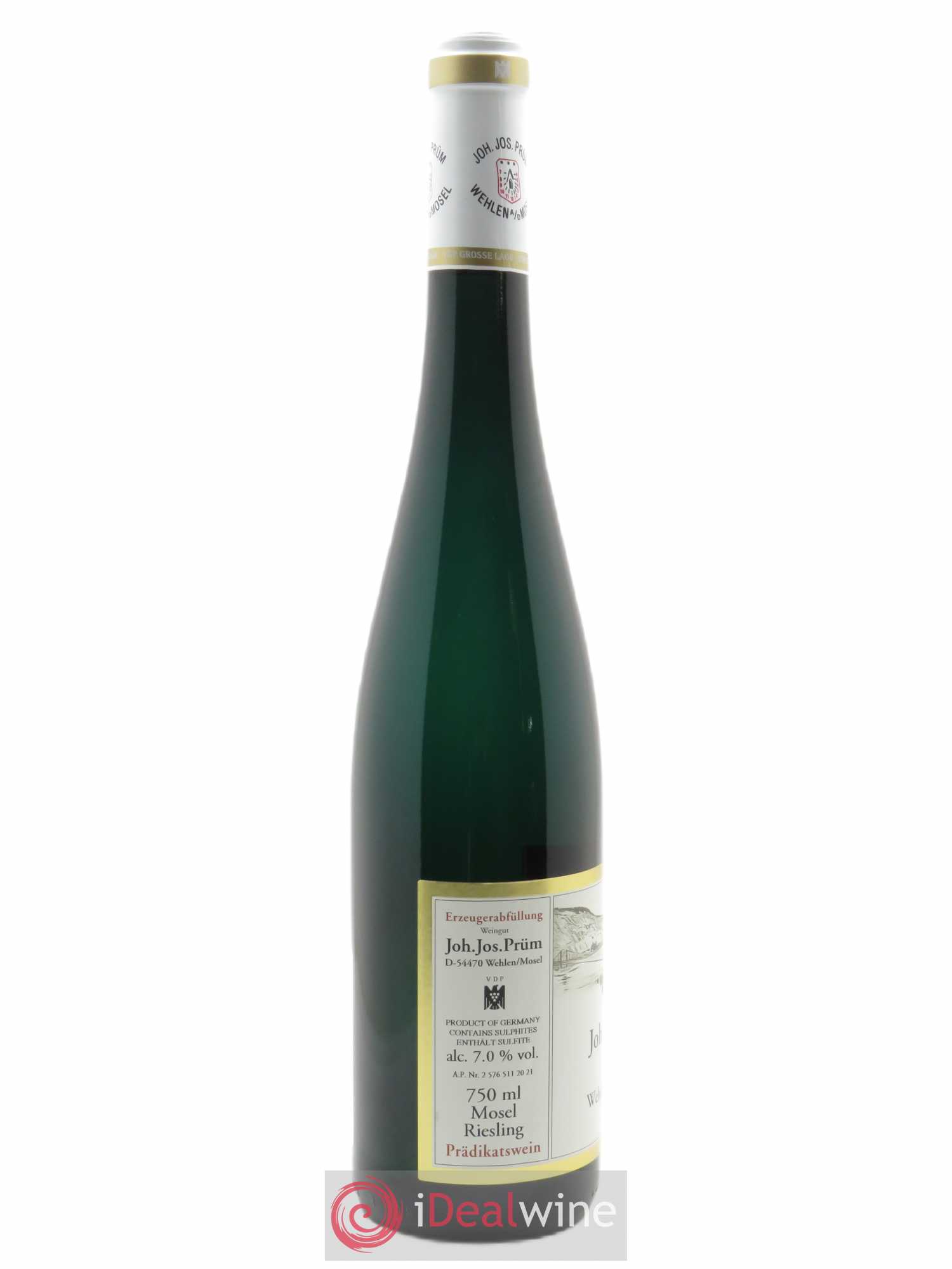 Riesling Joh. Jos. Prum Wehlener Sonnenuhr Auslese 2020 - Lot de 1 bouteille - 1