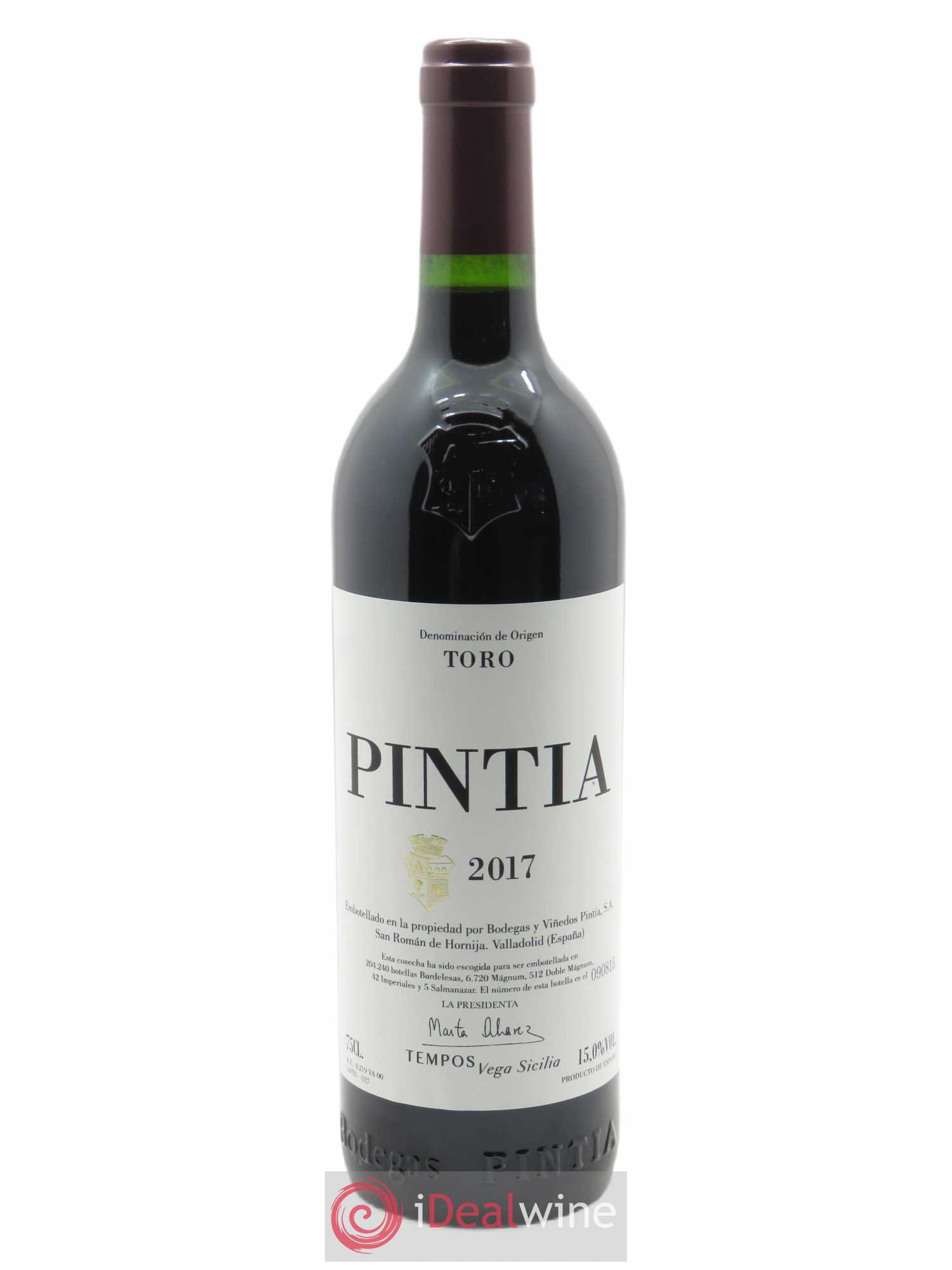 Toro DO Vega Sicilia Pintia Famille Alvarez 2017 - Lot de 1 bouteille - 0