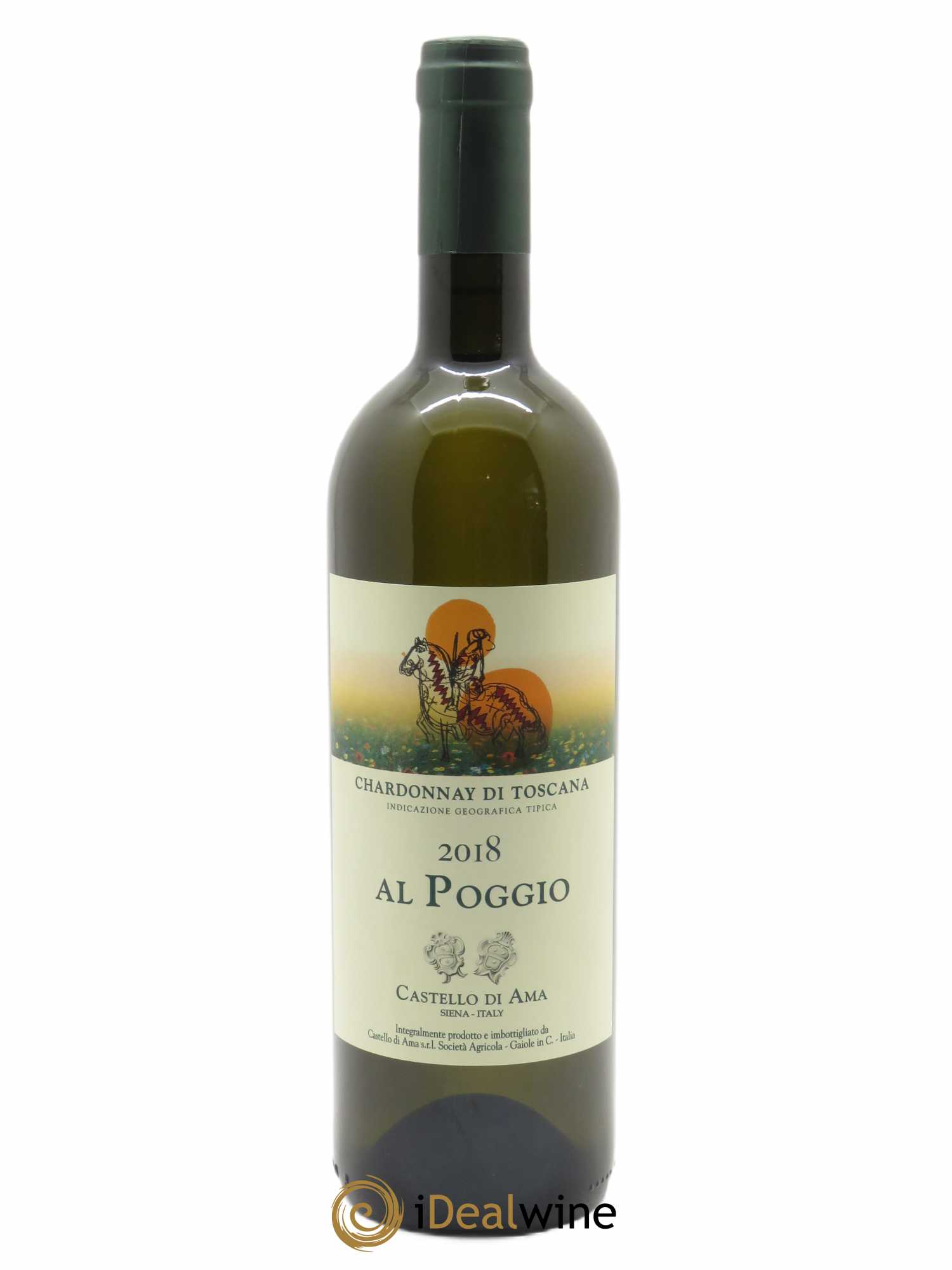 Chardonnay di Toscana IGT Castello di Ama Al Poggio 2018 - Lot de 1 bouteille - 0