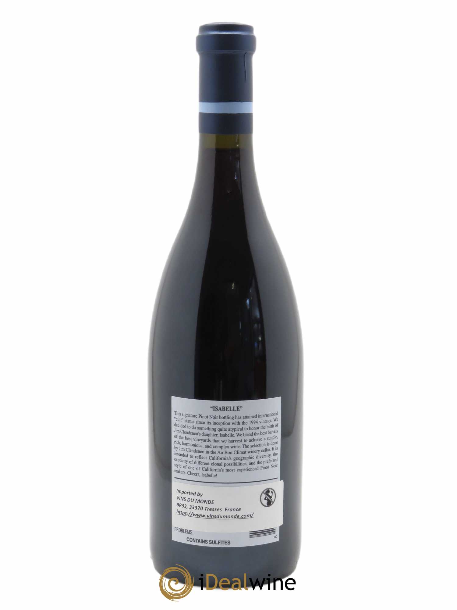Californie Pinot Noir Isabelle Au Bon Climat 2019 - Lot of 1 bottle - 1