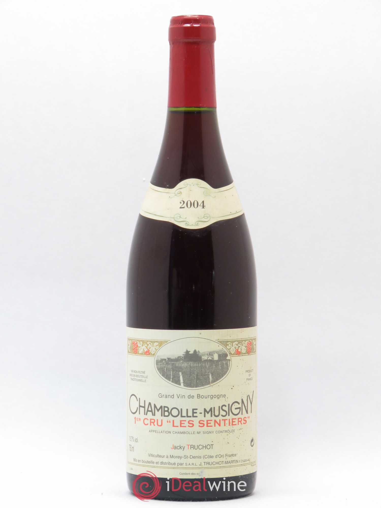 Chambolle-Musigny 1er Cru Les Sentiers Jacky Truchot 2004 - Lot de 1 bouteille - 0