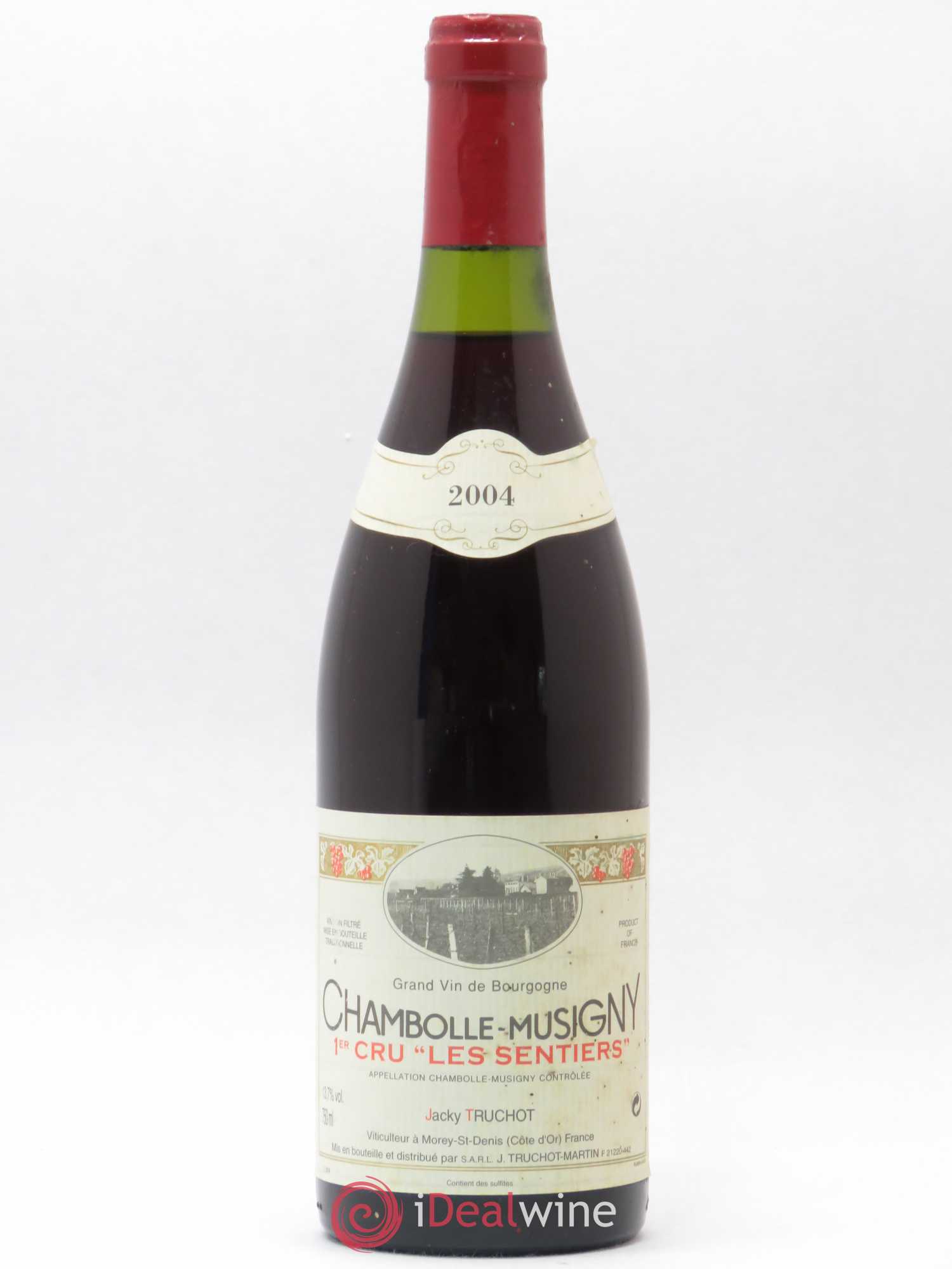 Chambolle-Musigny 1er Cru Les Sentiers Jacky Truchot 2004 - Lot de 1 bouteille - 0