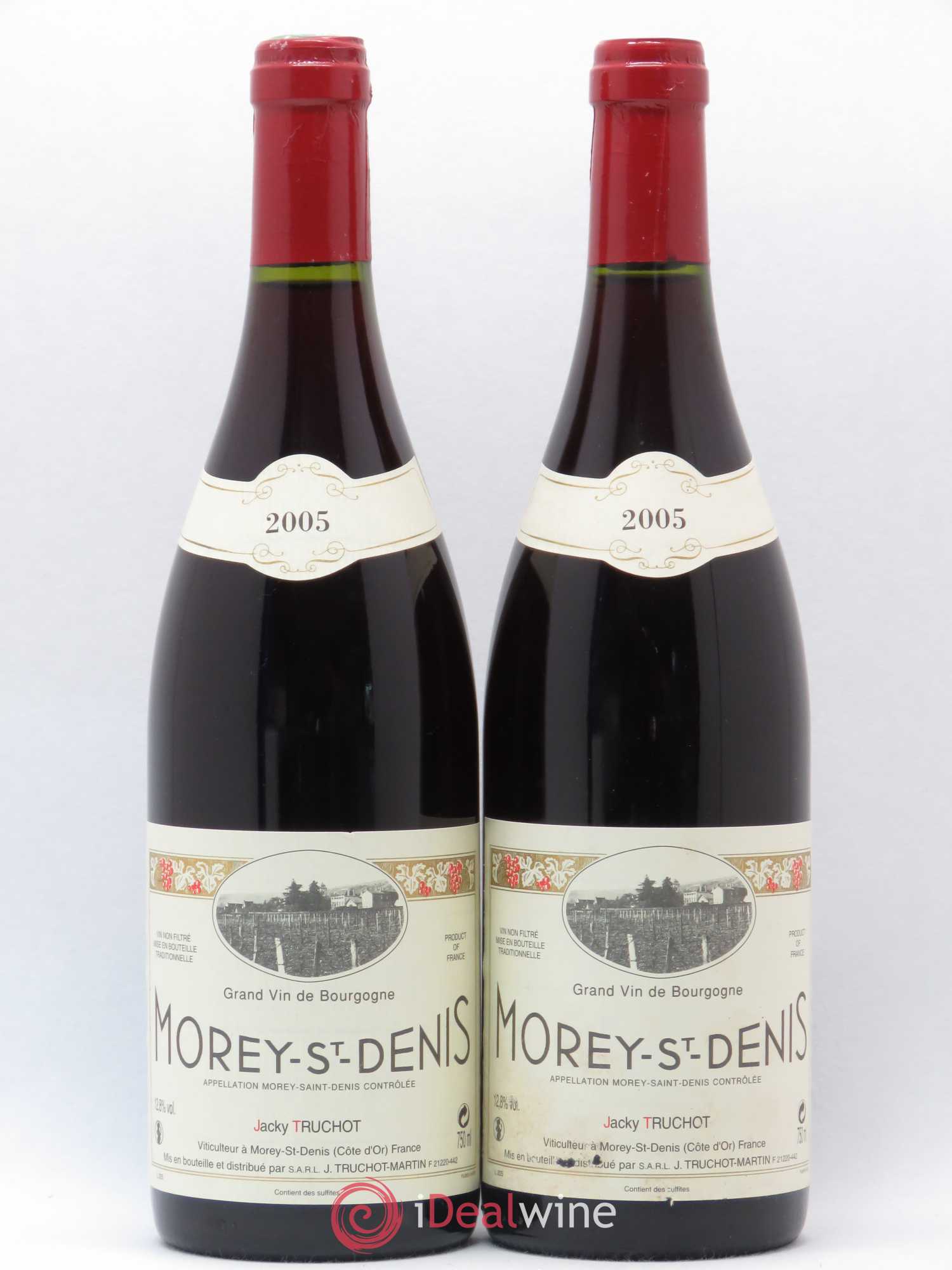 Morey-Saint-Denis Jacky Truchot 2005 - Lot de 2 bouteilles - 0