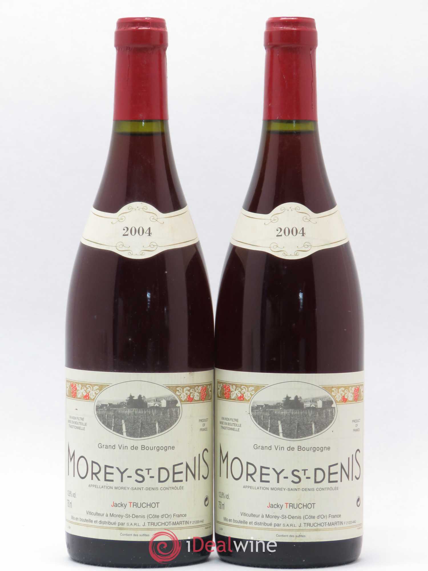 Morey-Saint-Denis Jacky Truchot 2004 - Lot de 2 bouteilles - 0