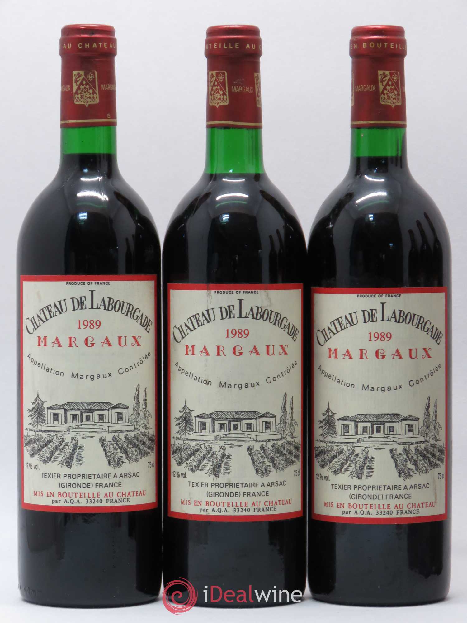 Bordeaux Château de Labourgade (sans prix de réserve) 1989 - Posten von 6 Flaschen - 1