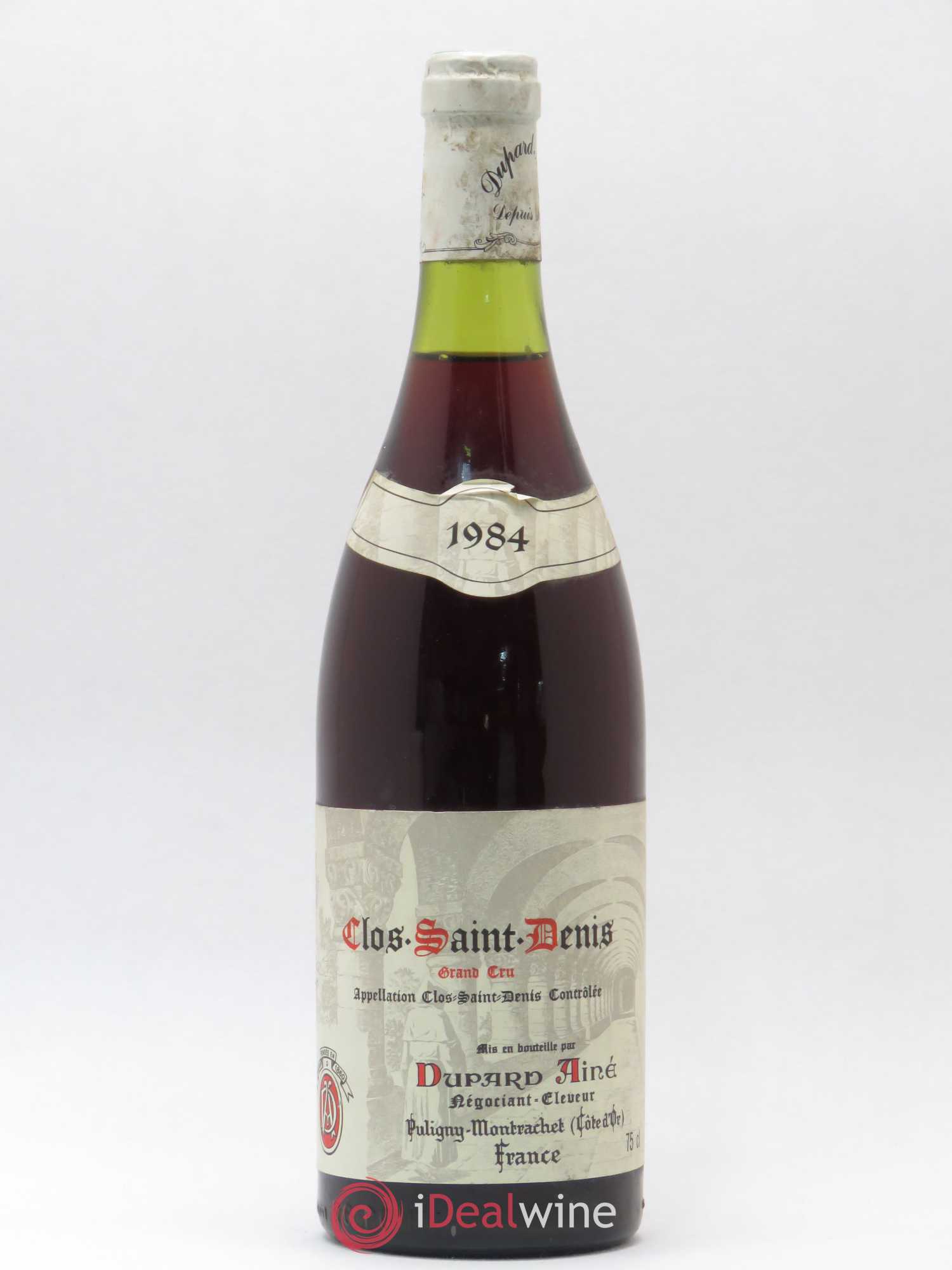 Clos Saint-Denis Grand Cru Dupard Ainé (sans prix de réserve) 1984 - Posten von 1 Flasche - 0