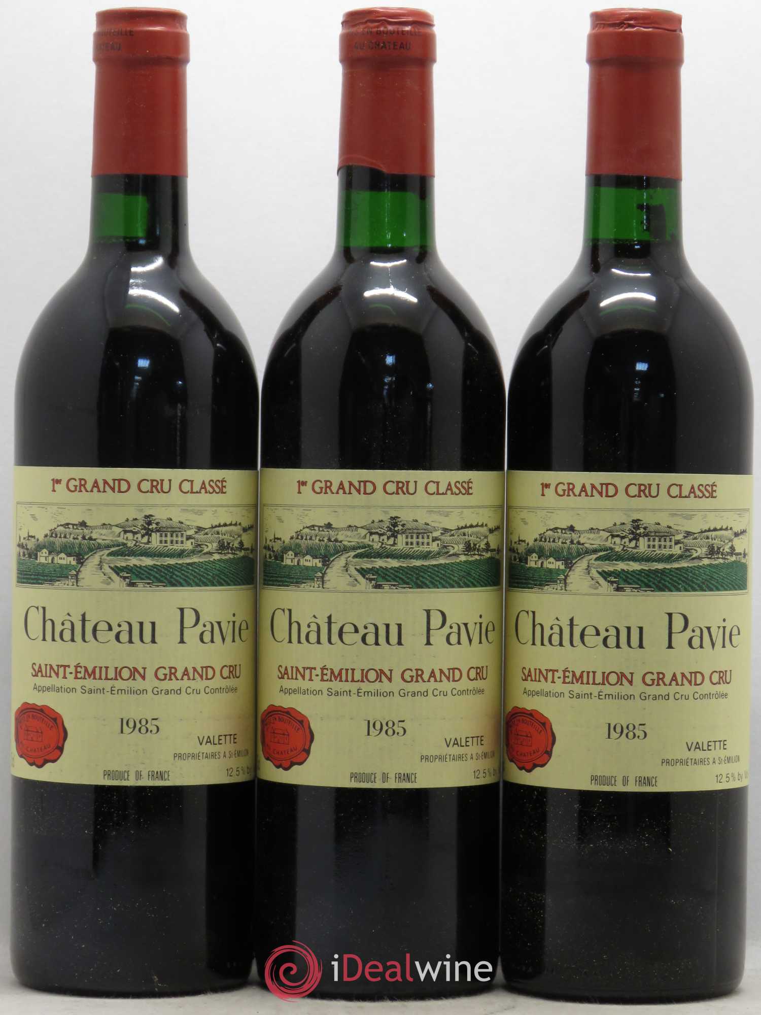 Château Pavie 1er Grand Cru Classé A 1985 - Lot de 6 bouteilles - 2