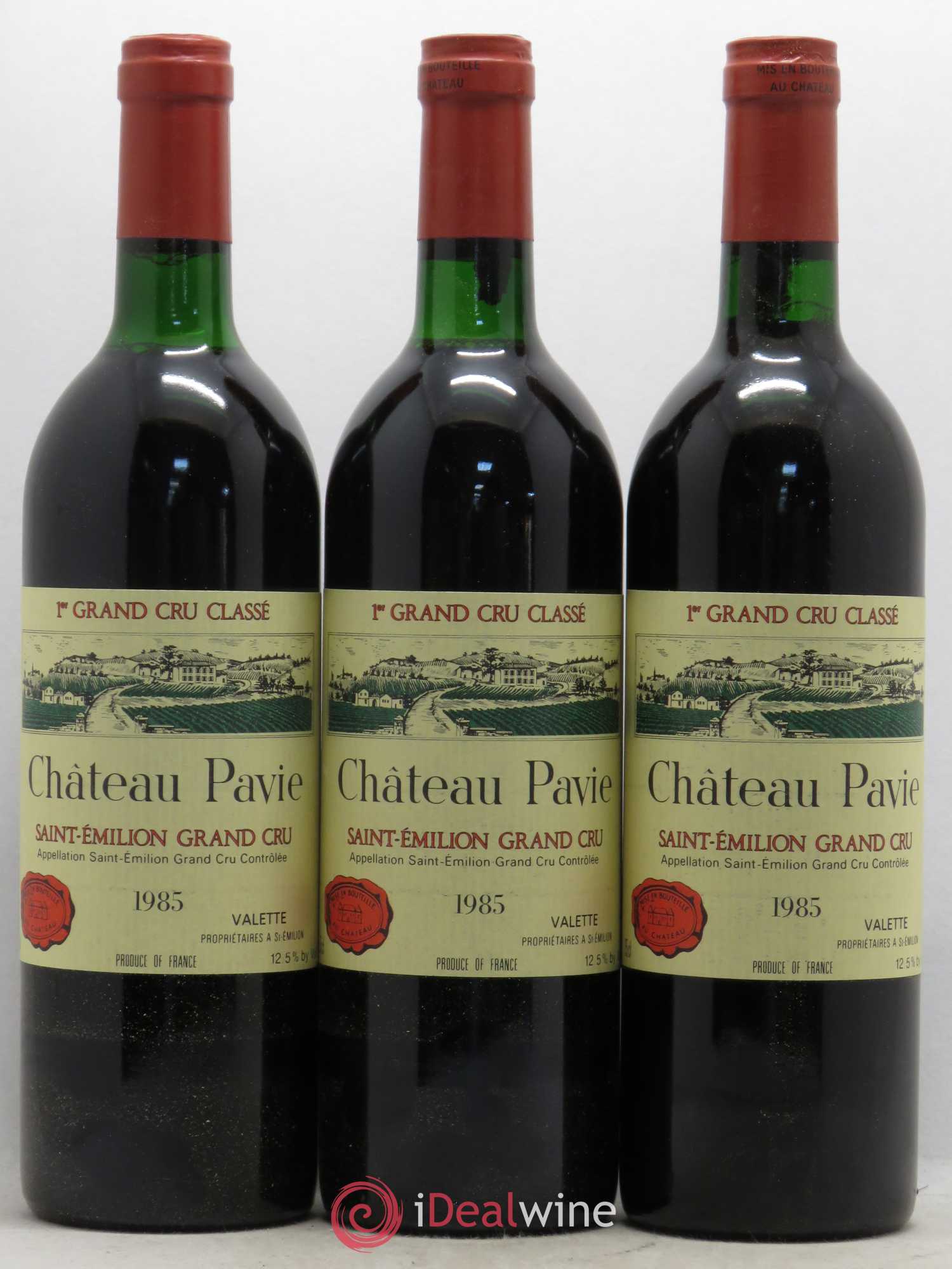 Château Pavie 1er Grand Cru Classé A 1985 - Lot de 6 bouteilles - 2