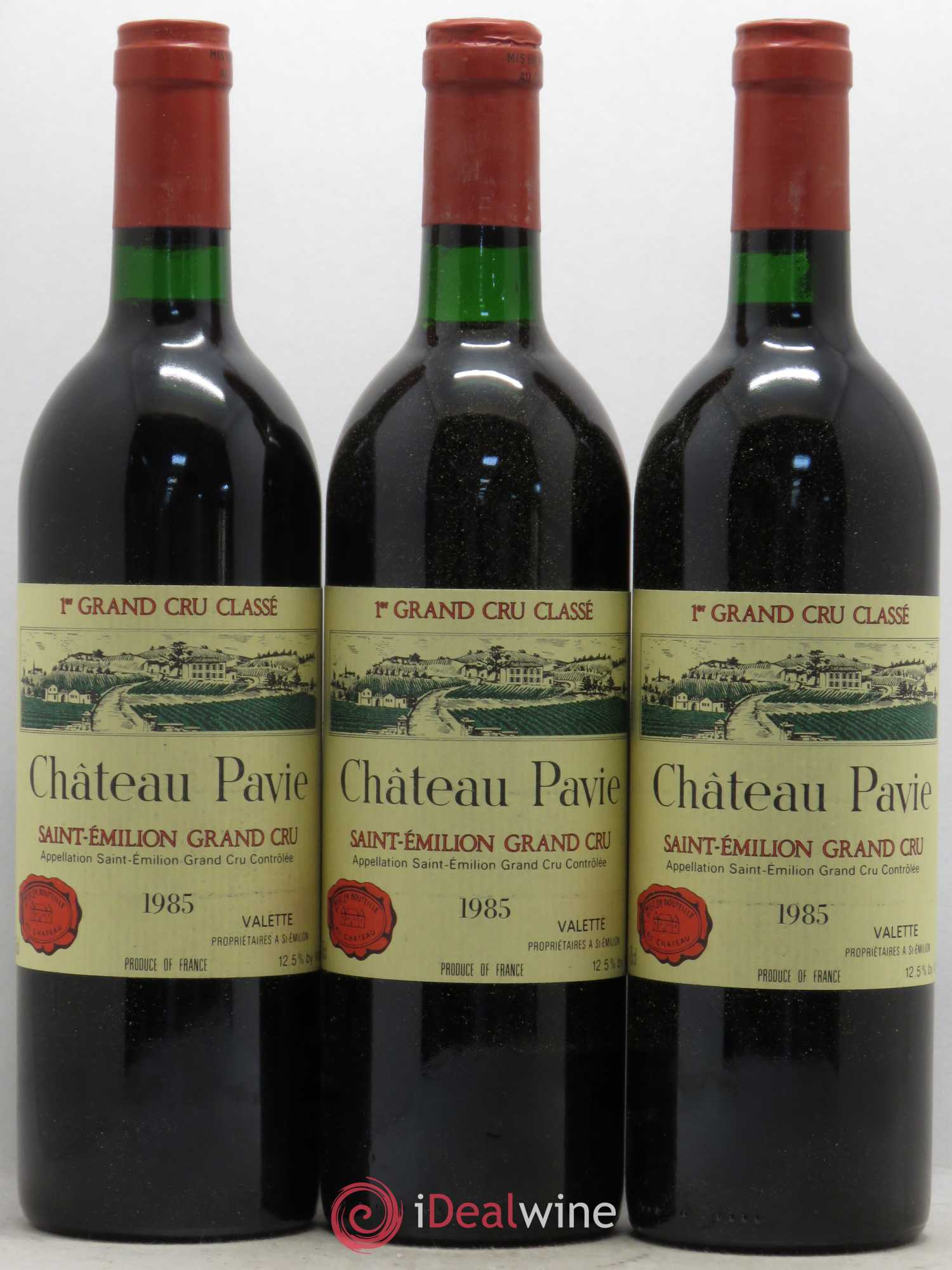 Château Pavie 1er Grand Cru Classé A 1985 - Lot de 6 bouteilles - 2