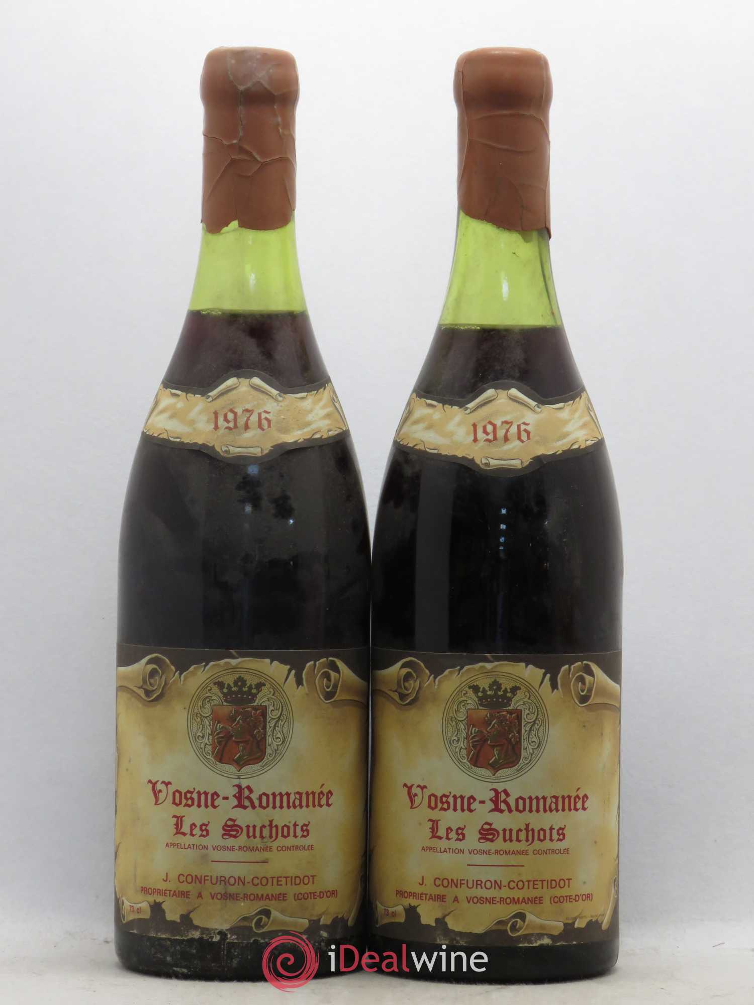 Vosne-Romanée 1er Cru Les Suchots Confuron-Cotetidot 1976 - Lot de 2 bouteilles - 0