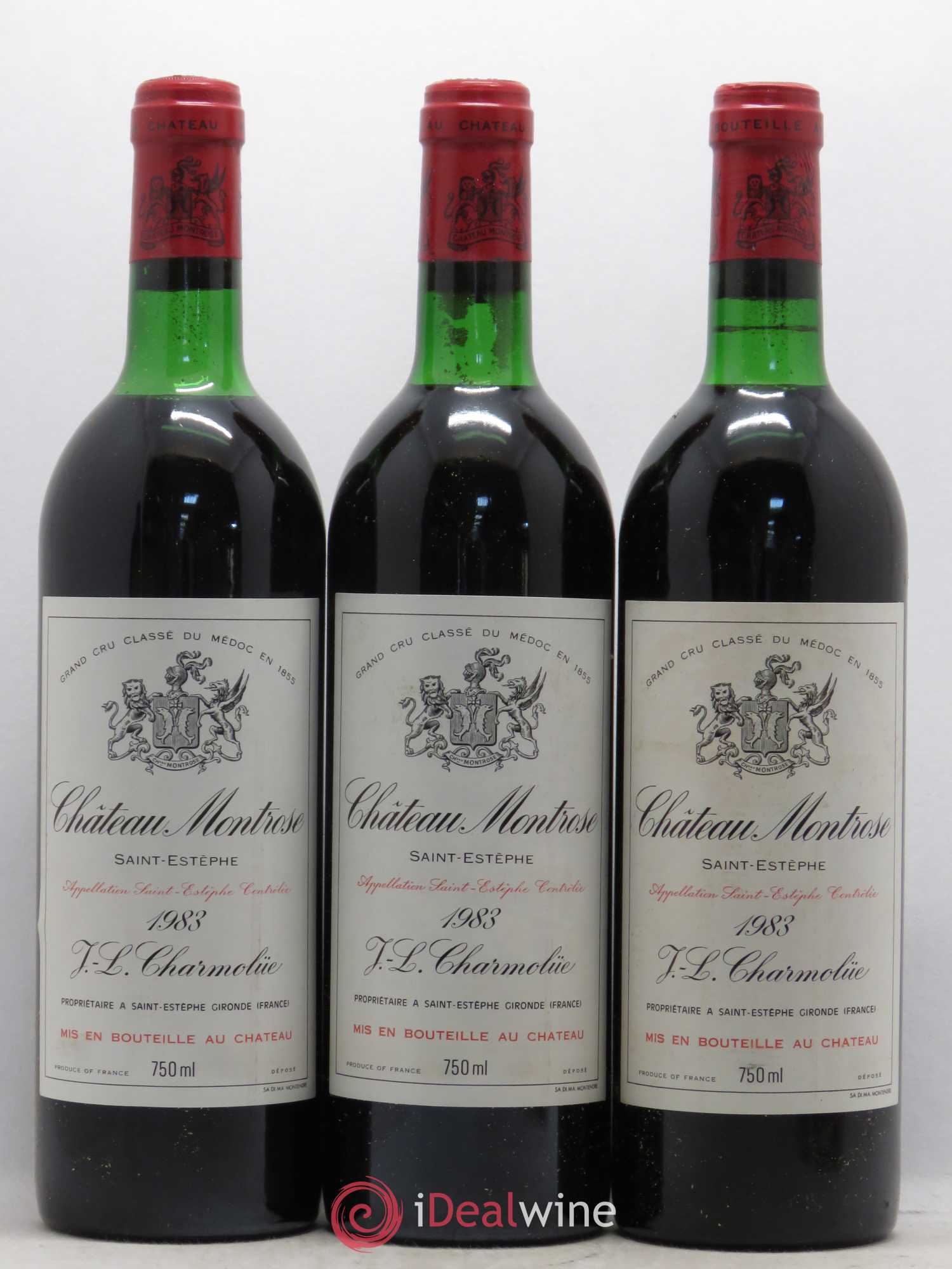 Château Montrose 2ème Grand Cru Classé 1983 - Lot de 12 bouteilles - 2