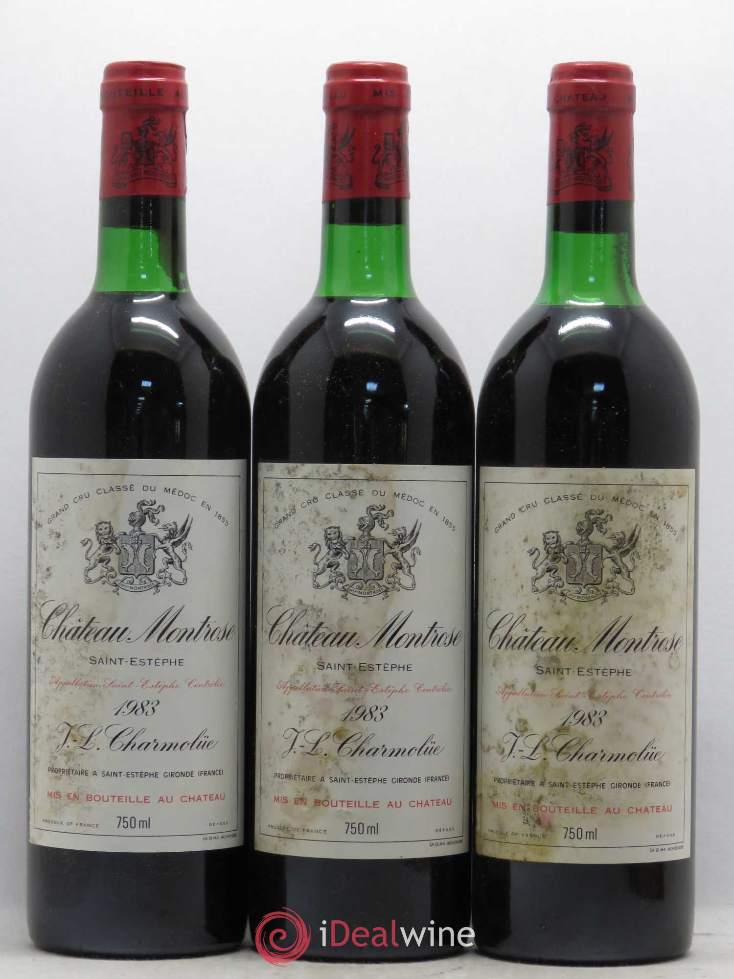 Château Montrose 2ème Grand Cru Classé 1983 - Lot de 12 bouteilles - 3