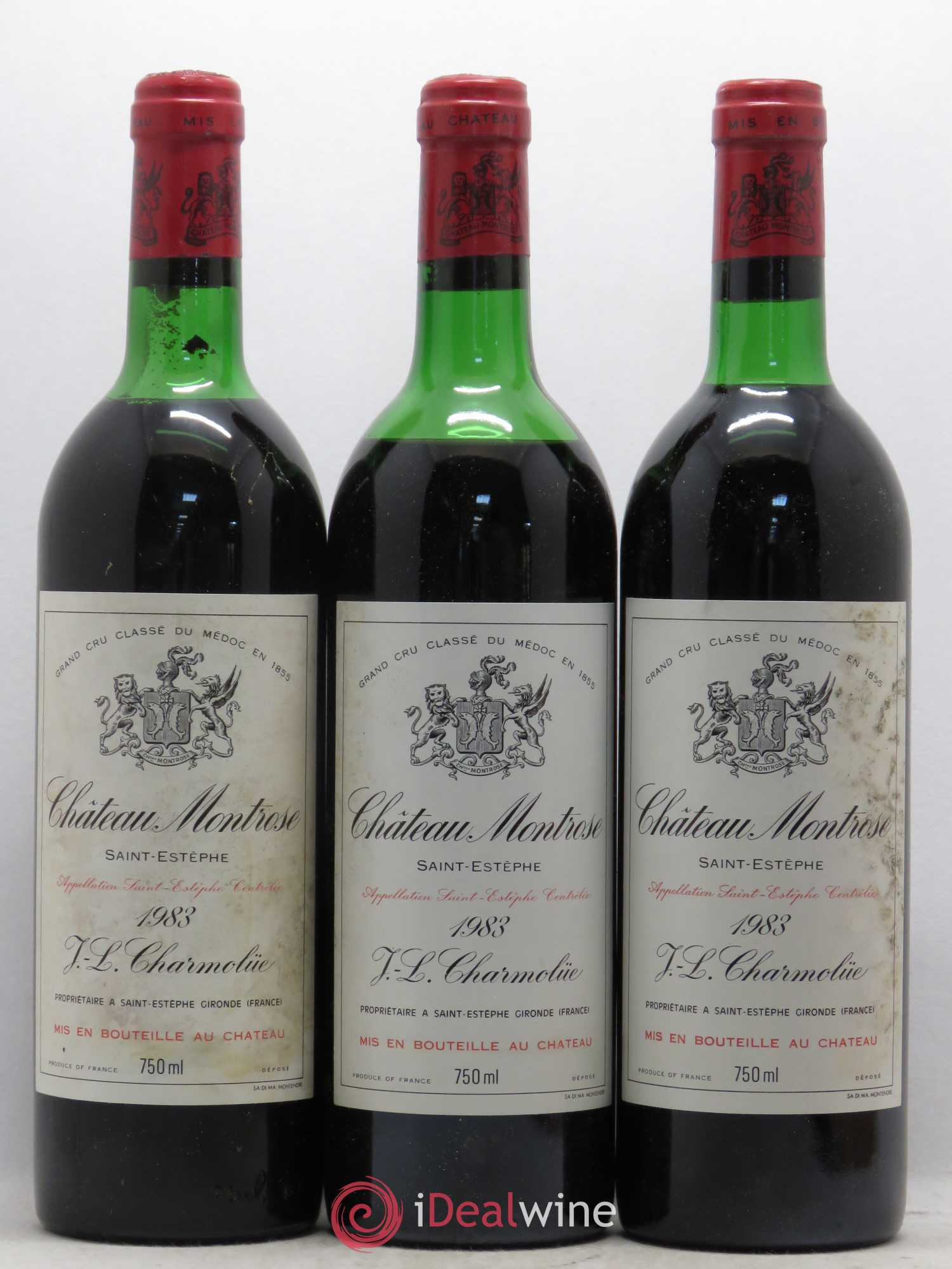 Château Montrose 2ème Grand Cru Classé 1983 - Lot de 12 bouteilles - 4