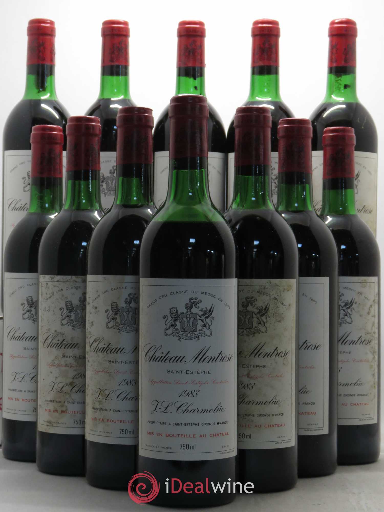 Château Montrose 2ème Grand Cru Classé 1983 - Lot de 12 bouteilles - 0