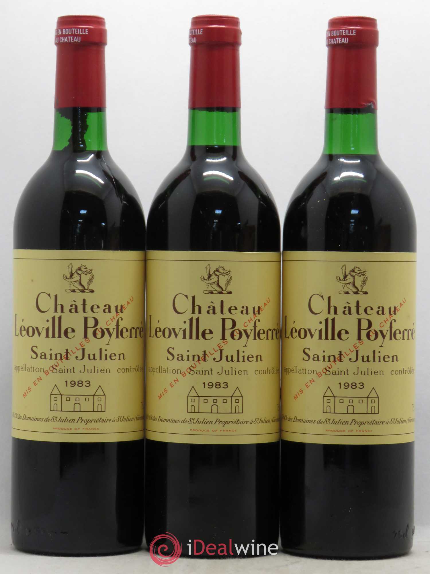 Château Léoville Poyferré 2ème Grand Cru Classé 1983 - Lot de 12 bouteilles - 4