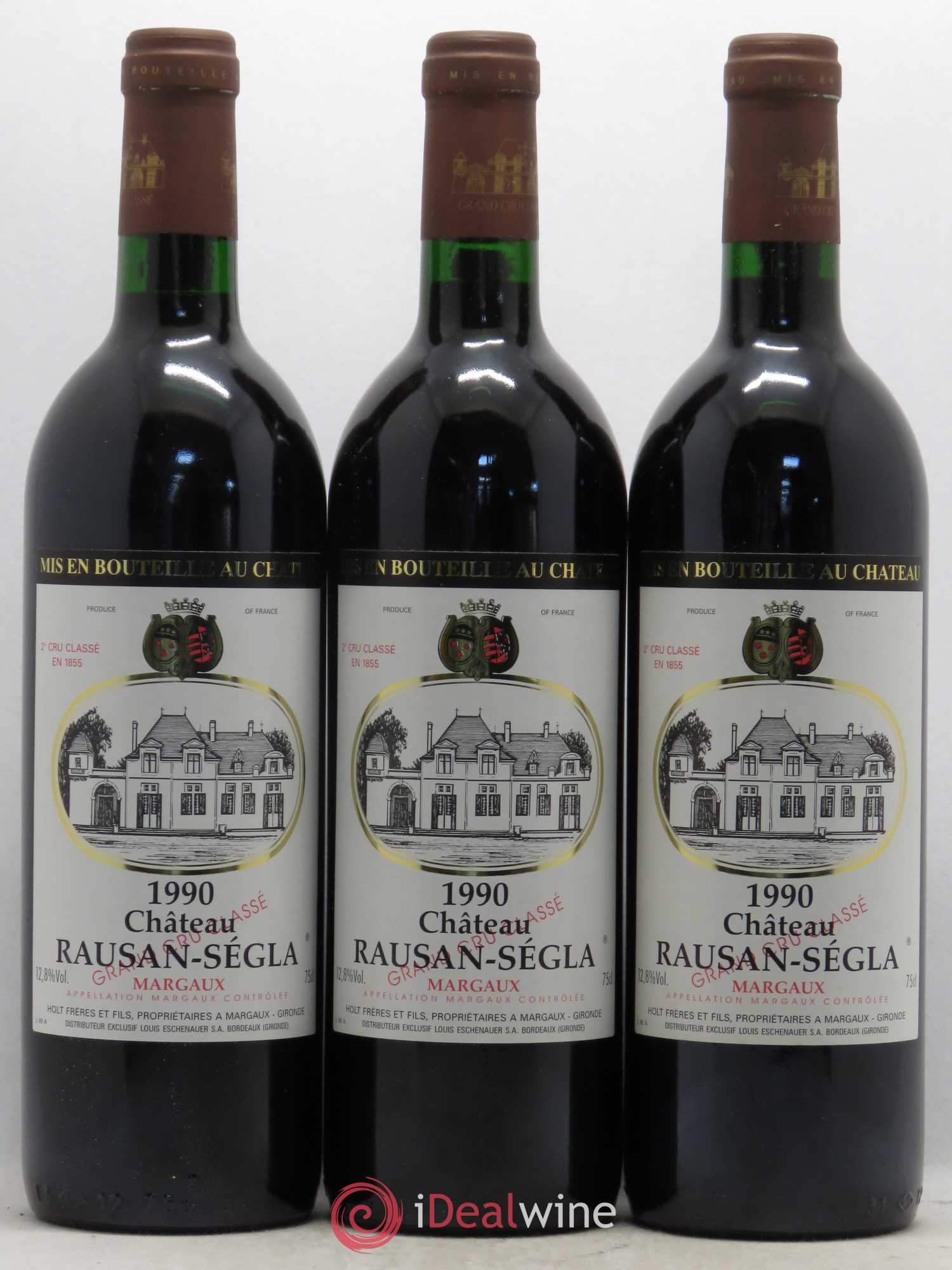 Château Rauzan Ségla Grand Cru Classé 1990 - Lot de 12 bouteilles - 2