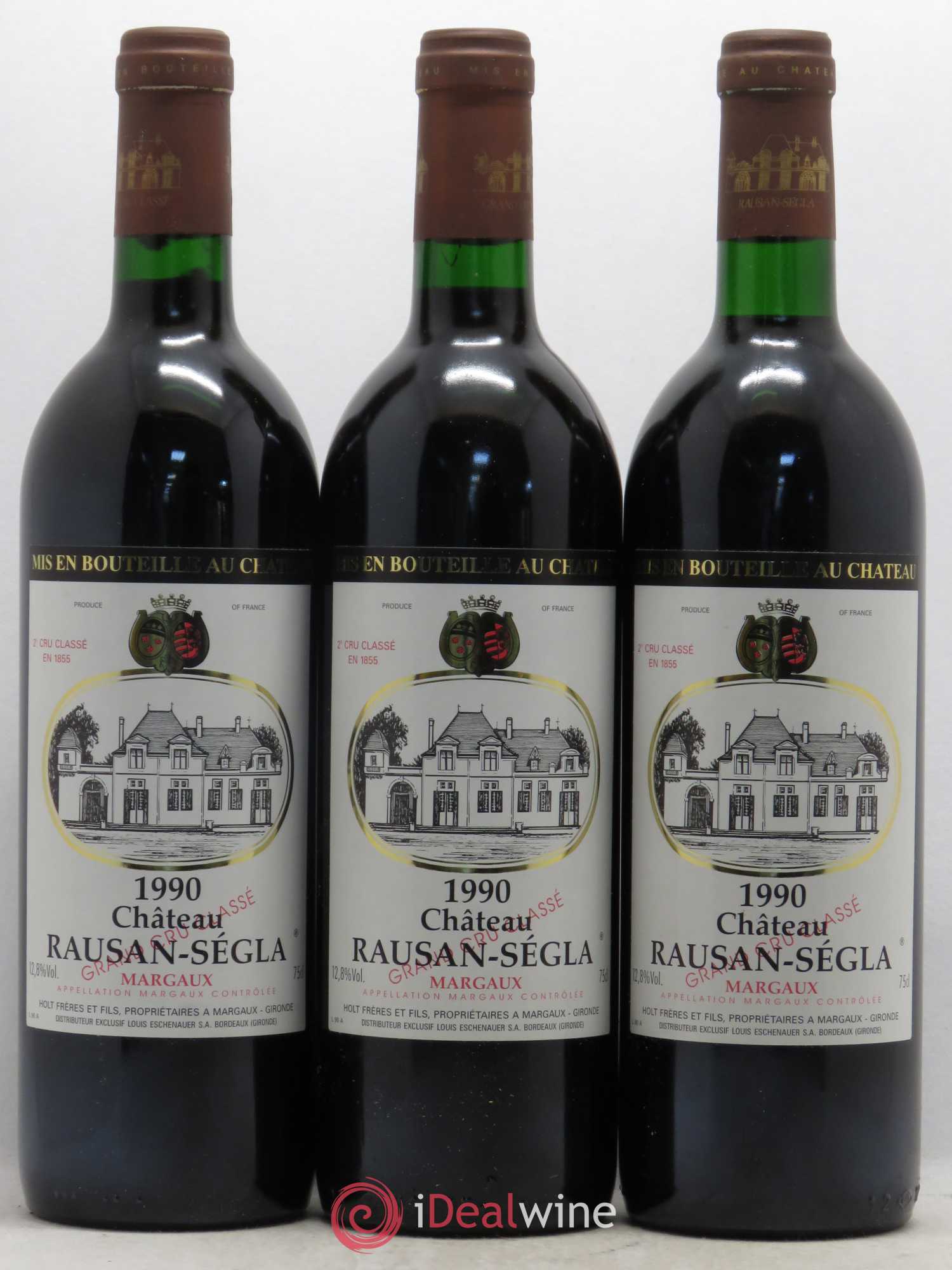 Château Rauzan Ségla Grand Cru Classé 1990 - Lot de 12 bouteilles - 3