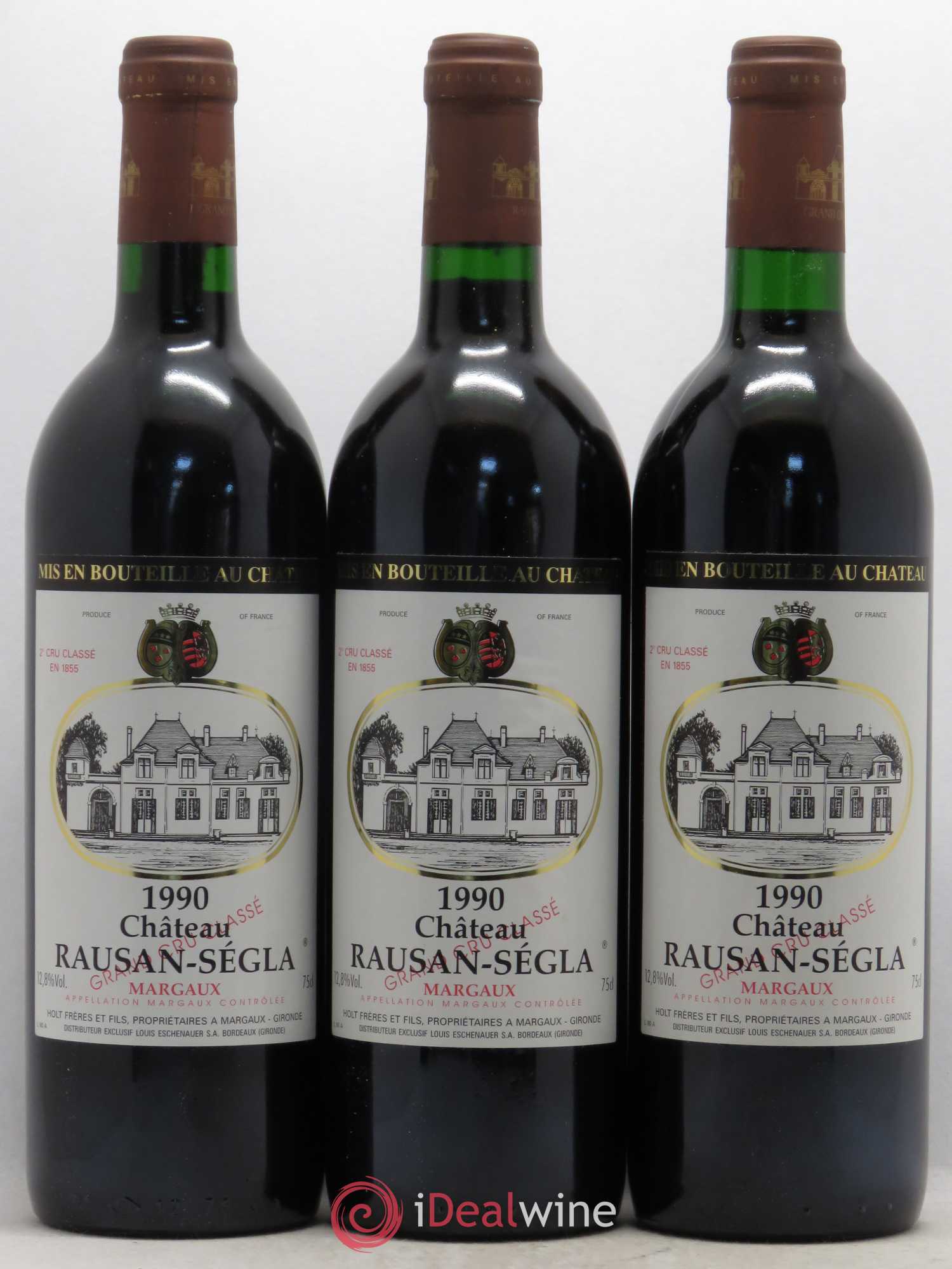 Château Rauzan Ségla Grand Cru Classé 1990 - Lot de 12 bouteilles - 4