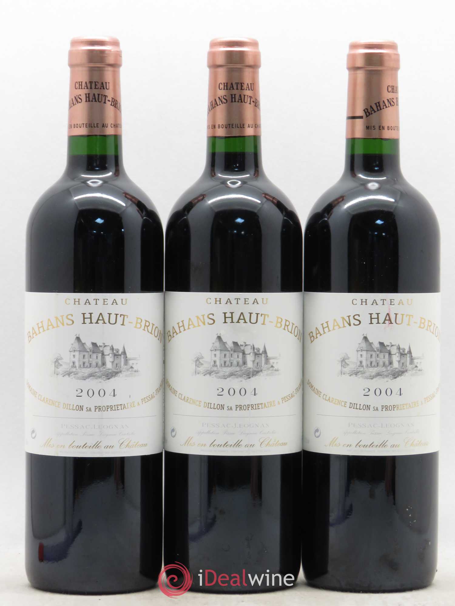 Clarence (Bahans) de Haut-Brion Second Vin 2004 - Lot de 3 bouteilles - 0