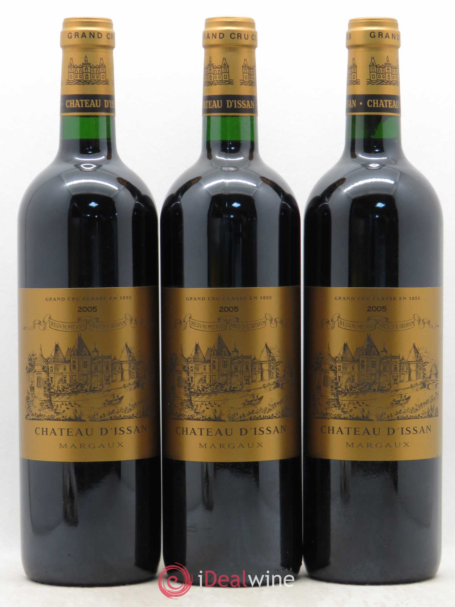 Château d'Issan 3ème Grand Cru Classé 2005 - Lot de 3 bouteilles - 0