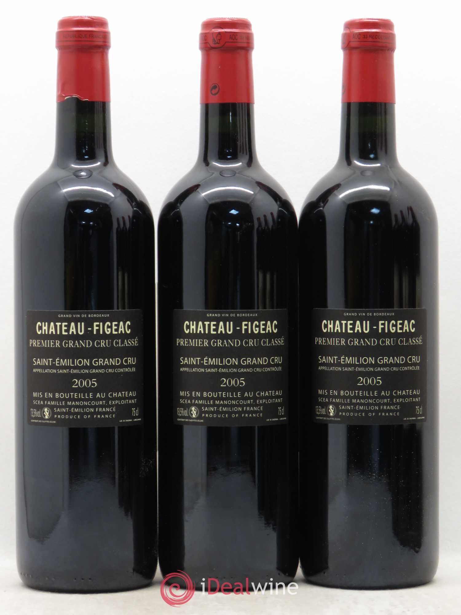 Château Figeac 1er Grand Cru Classé A 2005 - Lot de 12 bouteilles - 4