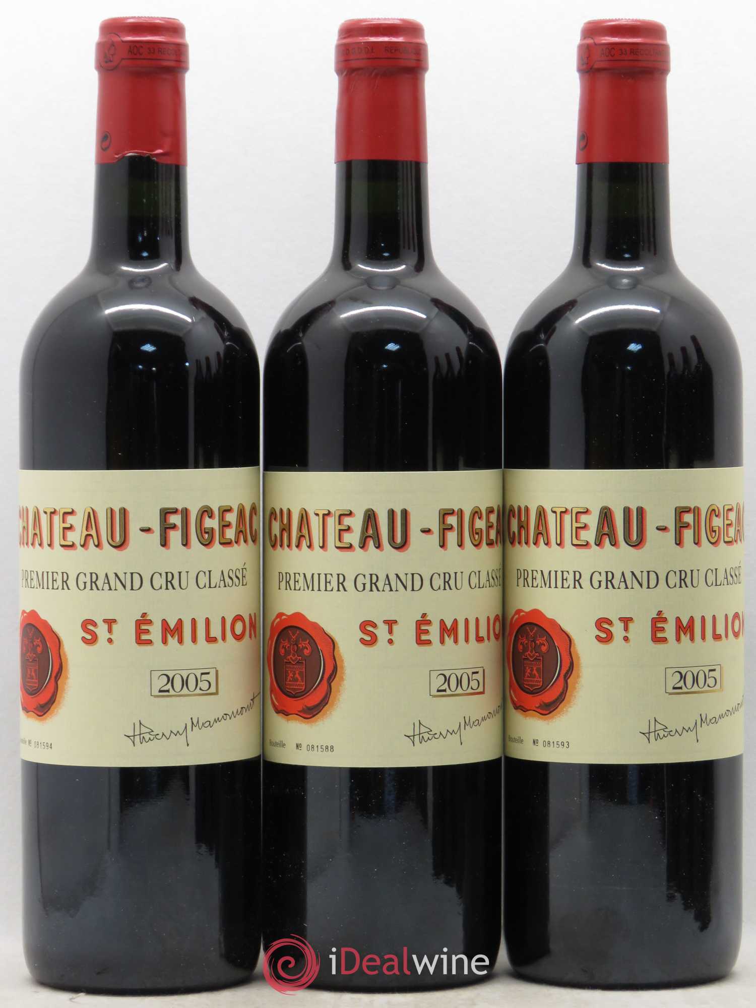 Château Figeac 1er Grand Cru Classé A 2005 - Lot de 12 bouteilles - 7