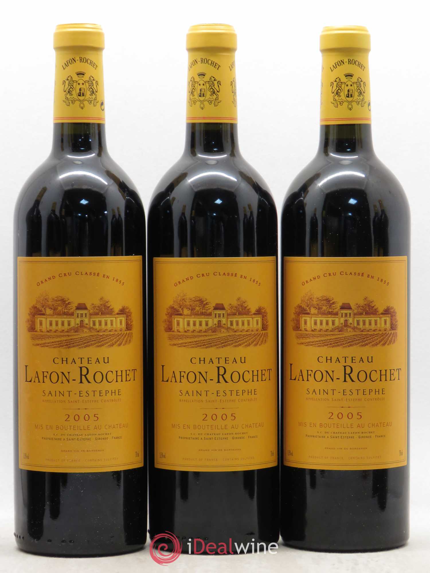 Château Lafon Rochet 4ème Grand Cru Classé 2005 - Lot de 12 bouteilles - 2