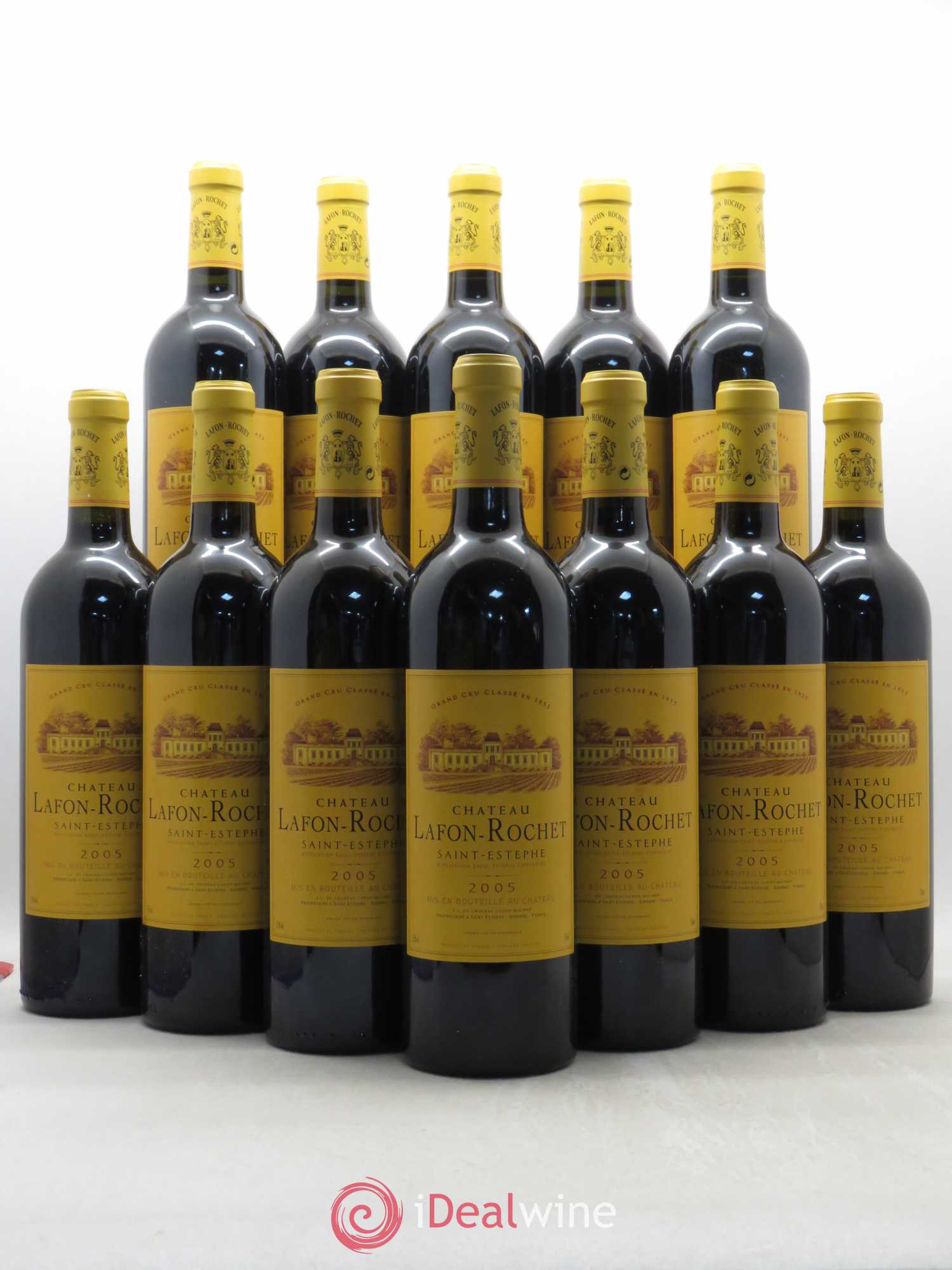 Château Lafon Rochet 4ème Grand Cru Classé 2005 - Lot de 12 bouteilles - 0