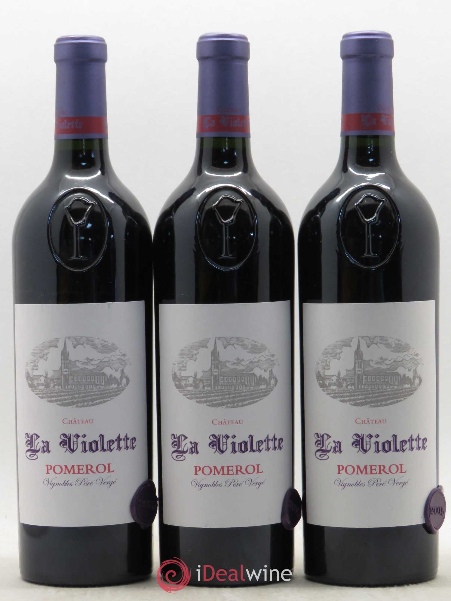 Château la Violette 2015 - Lot de 3 bouteilles - 0