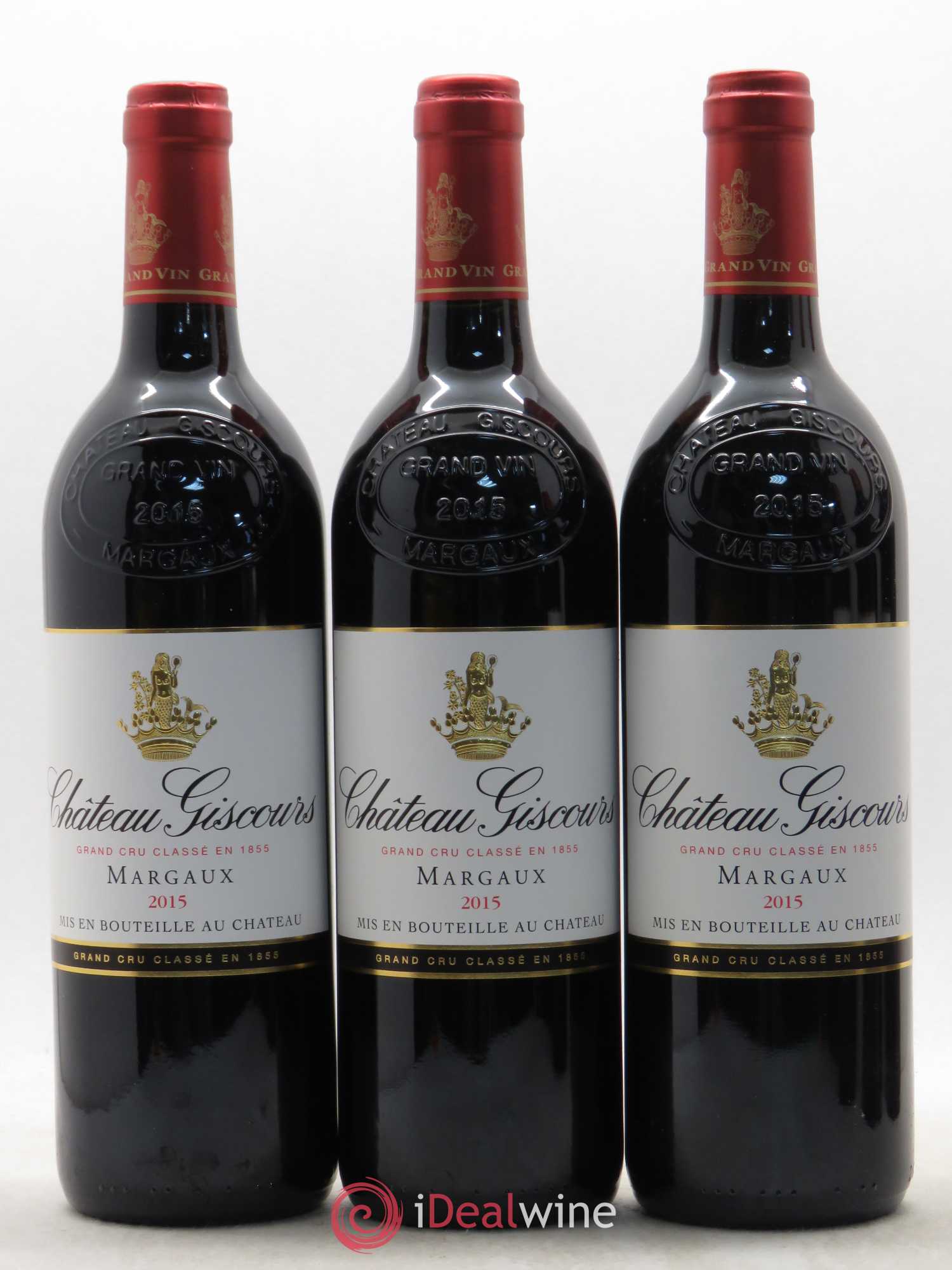 Château Giscours 3ème Grand Cru Classé 2015 - Lot de 6 bouteilles - 1