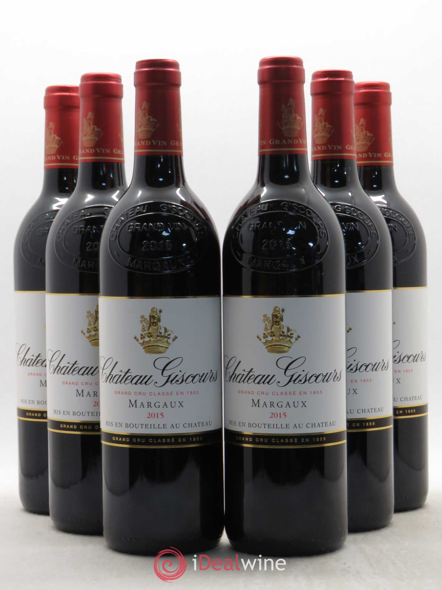 Château Giscours 3ème Grand Cru Classé 2015 - Lot de 6 bouteilles - 0