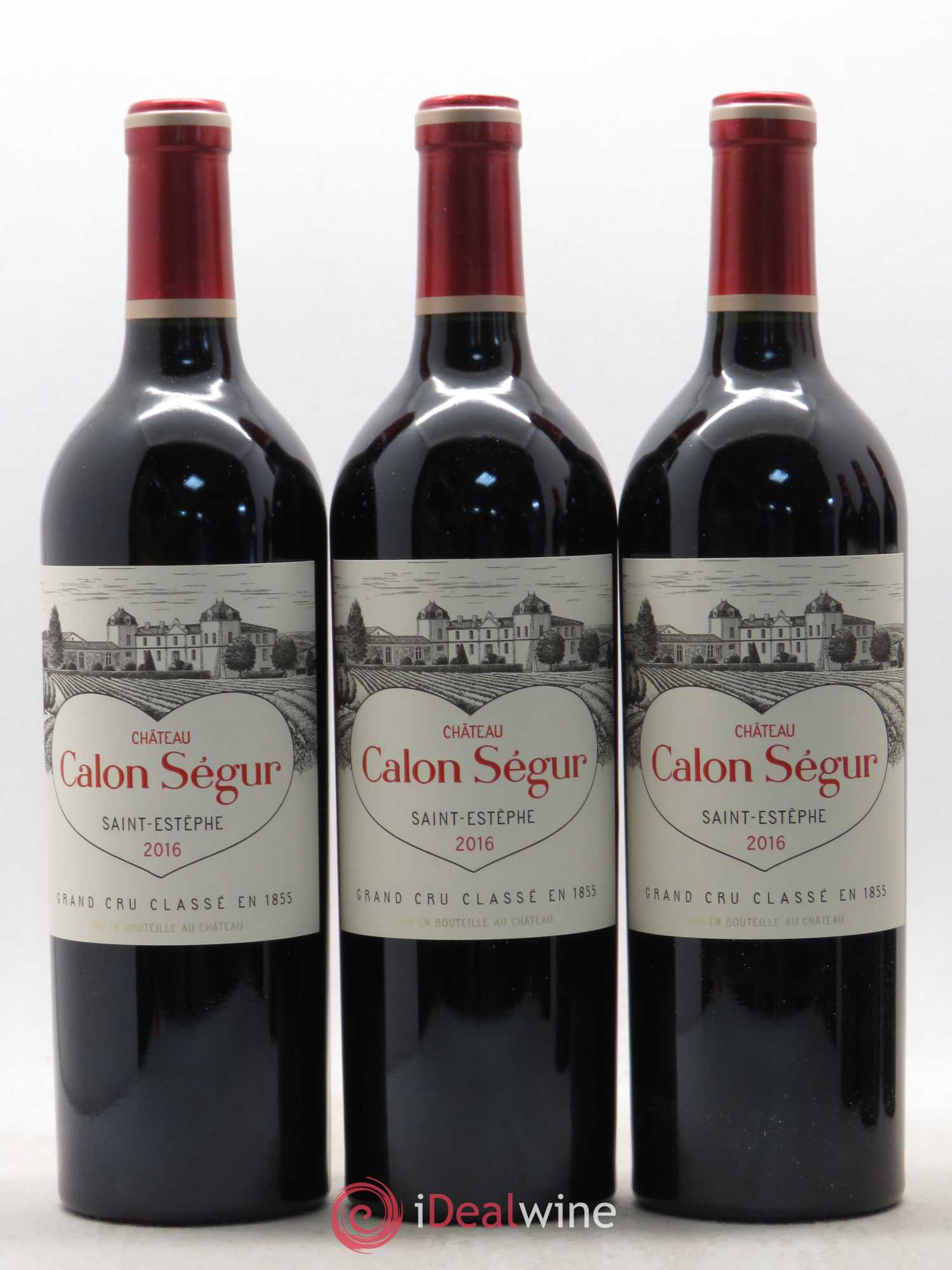 Château Calon Ségur 3ème Grand Cru Classé 2016 - Lot de 6 bouteilles - 1