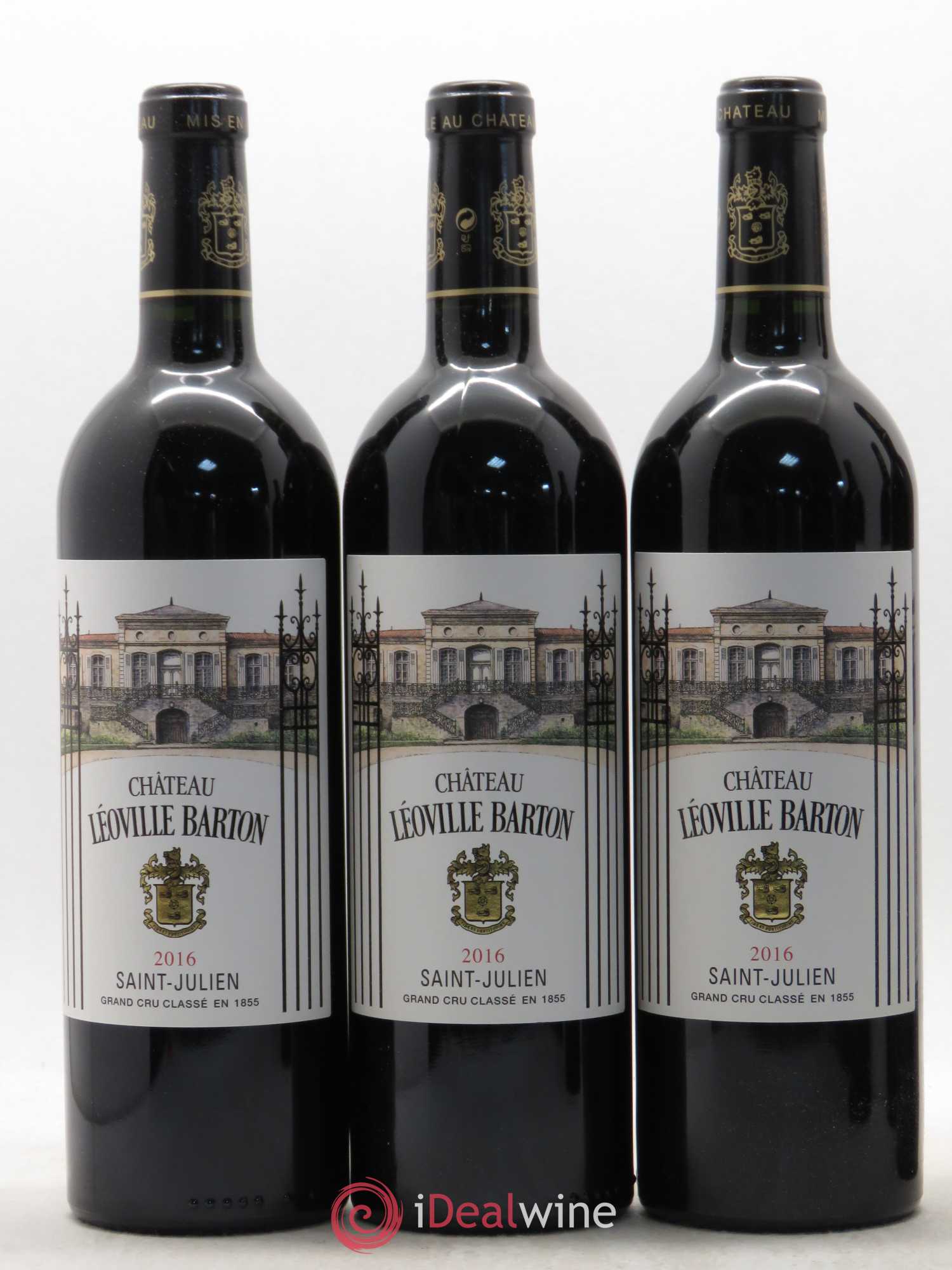 Château Léoville Barton 2ème Grand Cru Classé 2016 - Lot de 6 bouteilles - 1