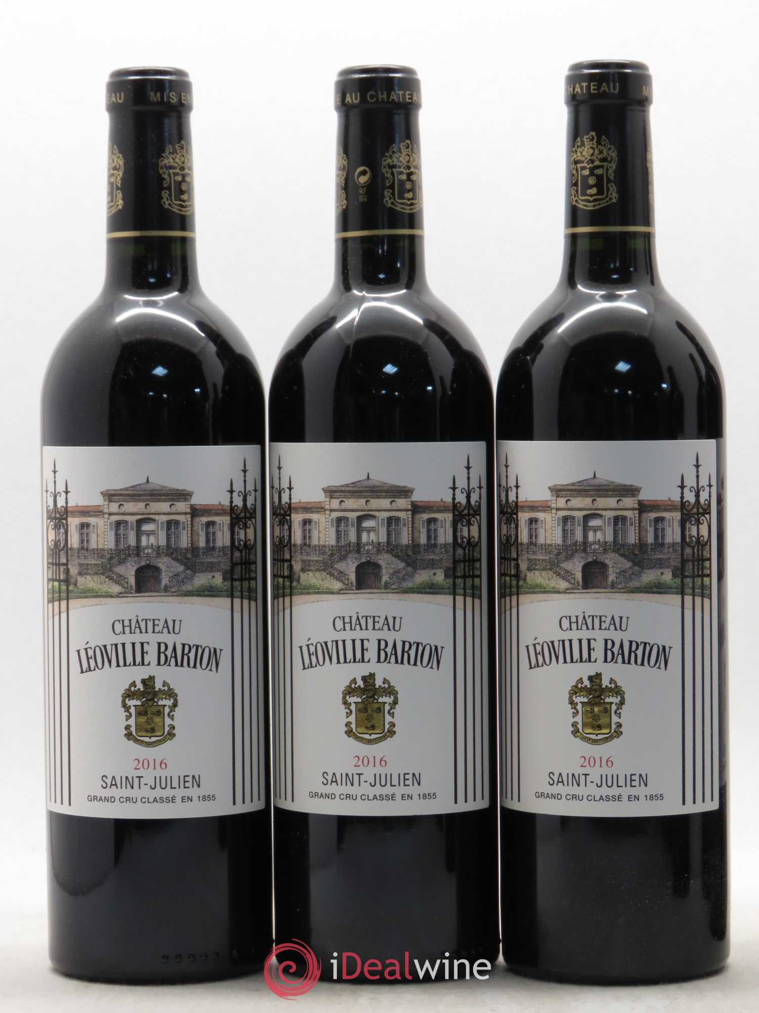 Château Léoville Barton 2ème Grand Cru Classé 2016 - Lot de 6 bouteilles - 2