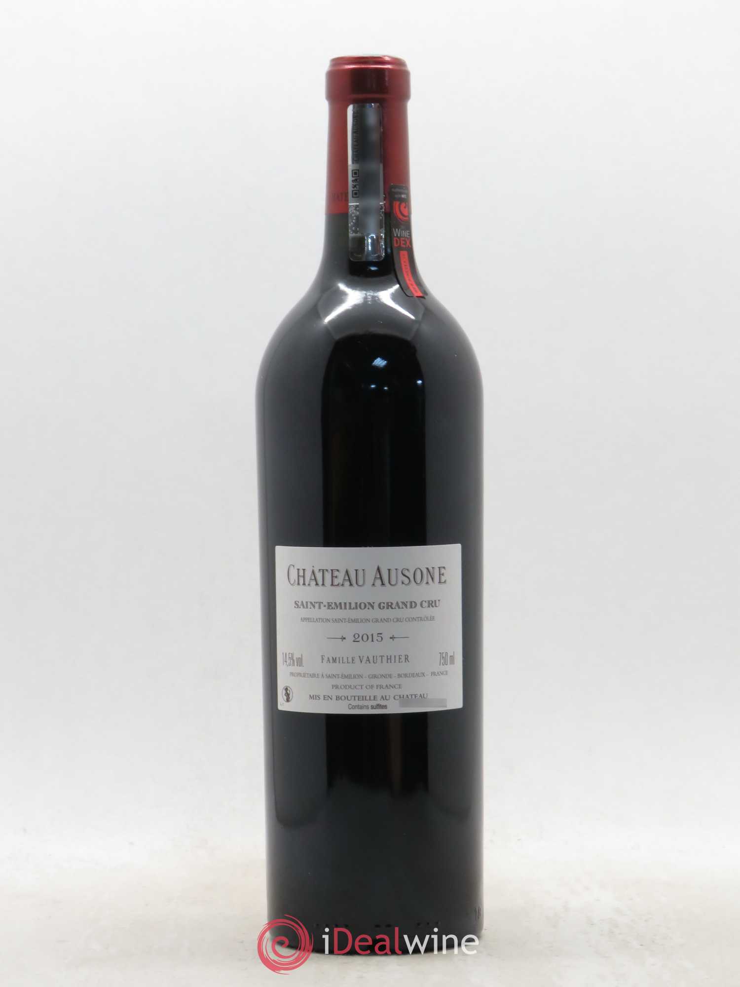 Château Ausone 1er Grand Cru Classé A 2015 - Lot de 1 bouteille - 1