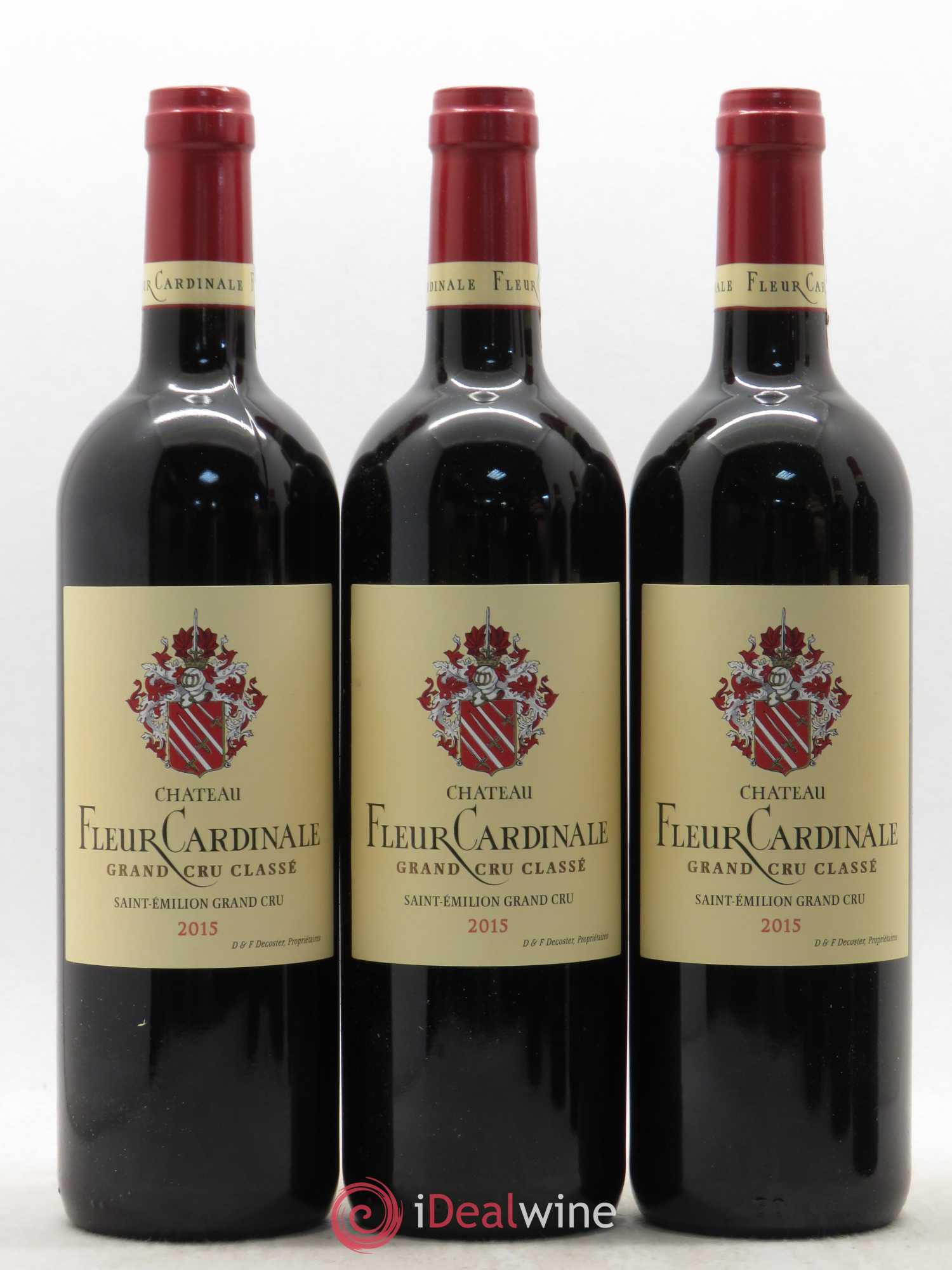 Château Fleur Cardinale Grand Cru Classé 2015 - Lot de 6 bouteilles - 1