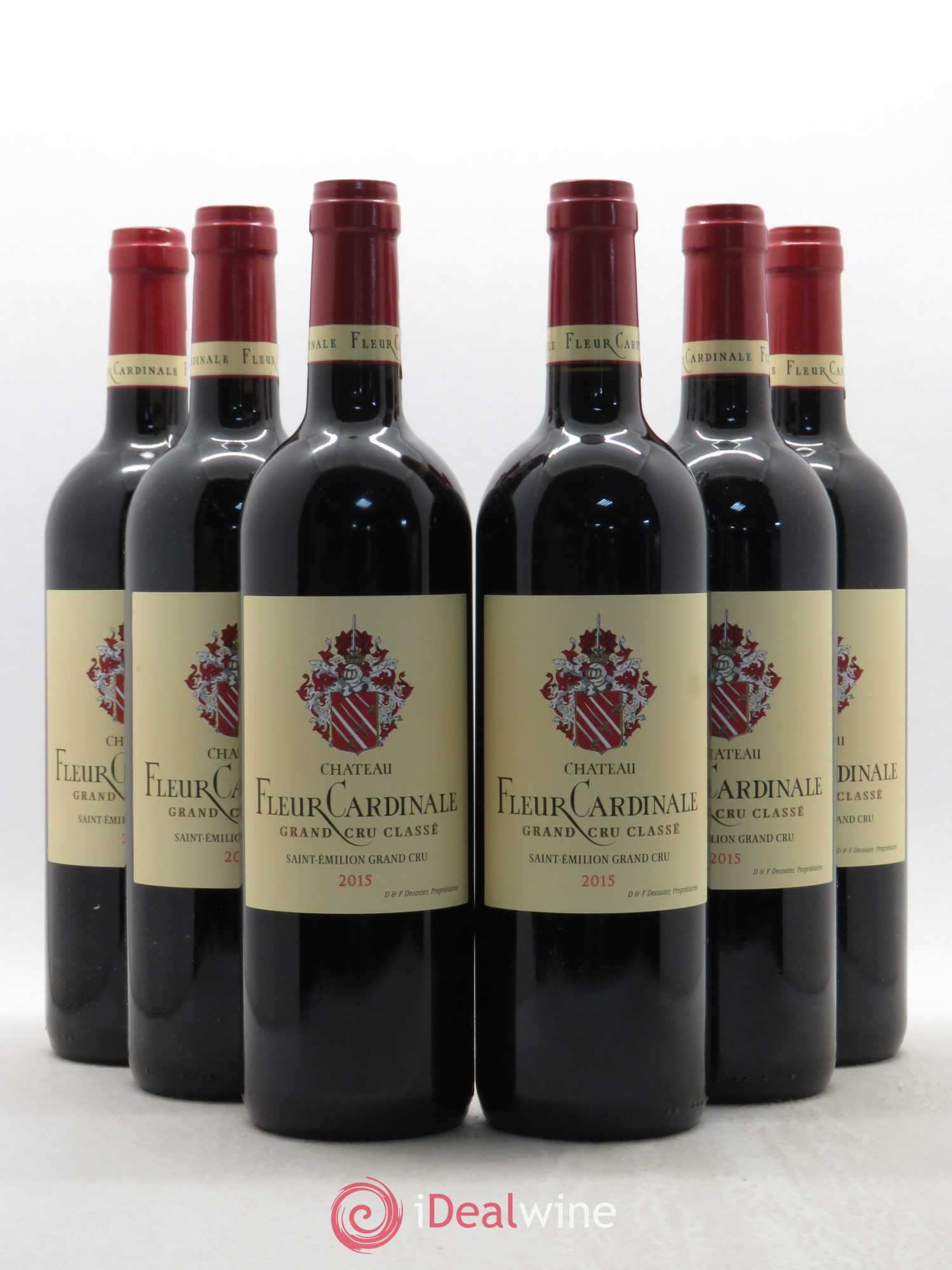 Château Fleur Cardinale Grand Cru Classé 2015 - Lot de 6 bouteilles - 0