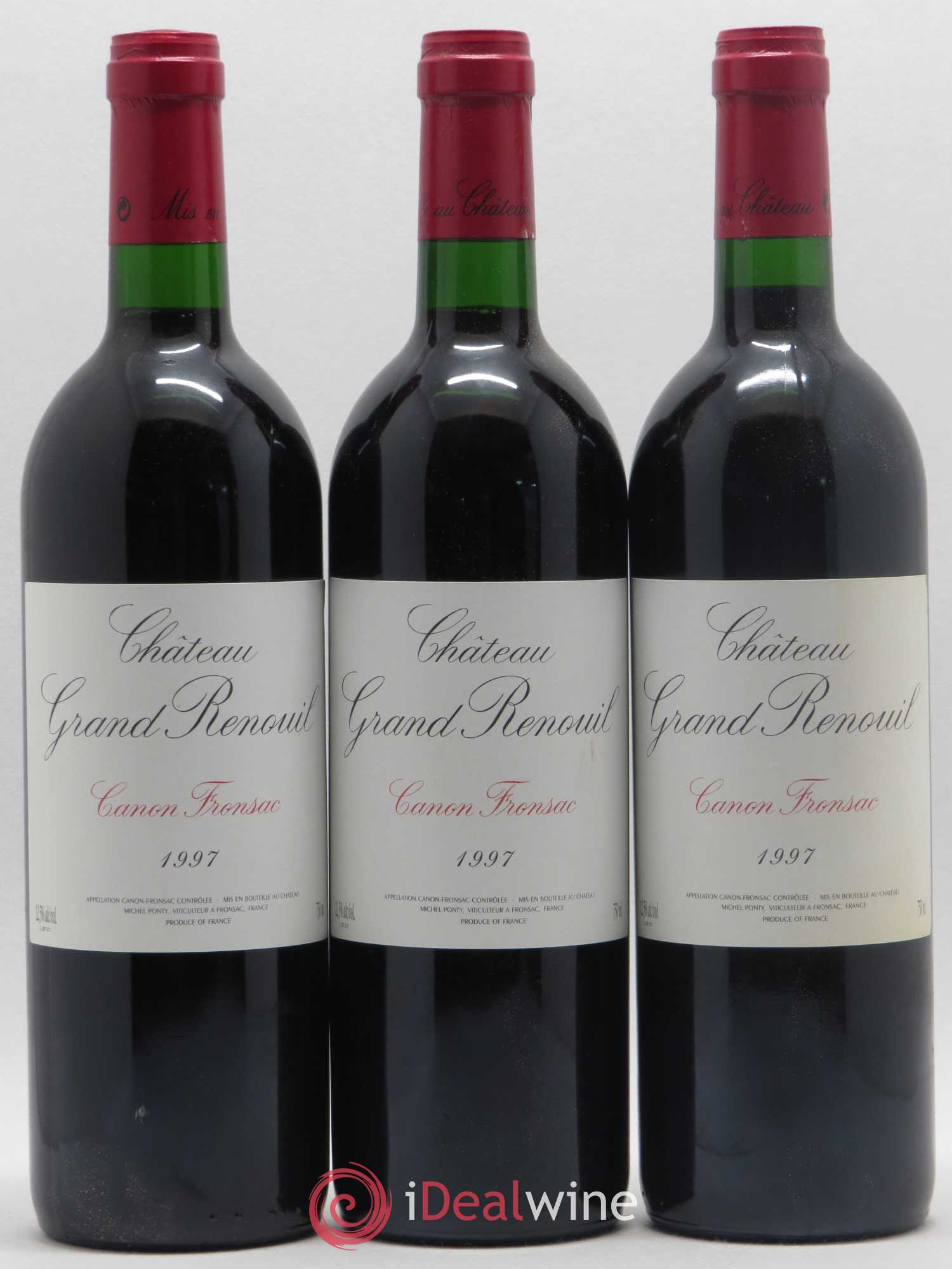 Canon-Fronsac Château Grand Renouil 1997 - Posten von 12 Flaschen - 1