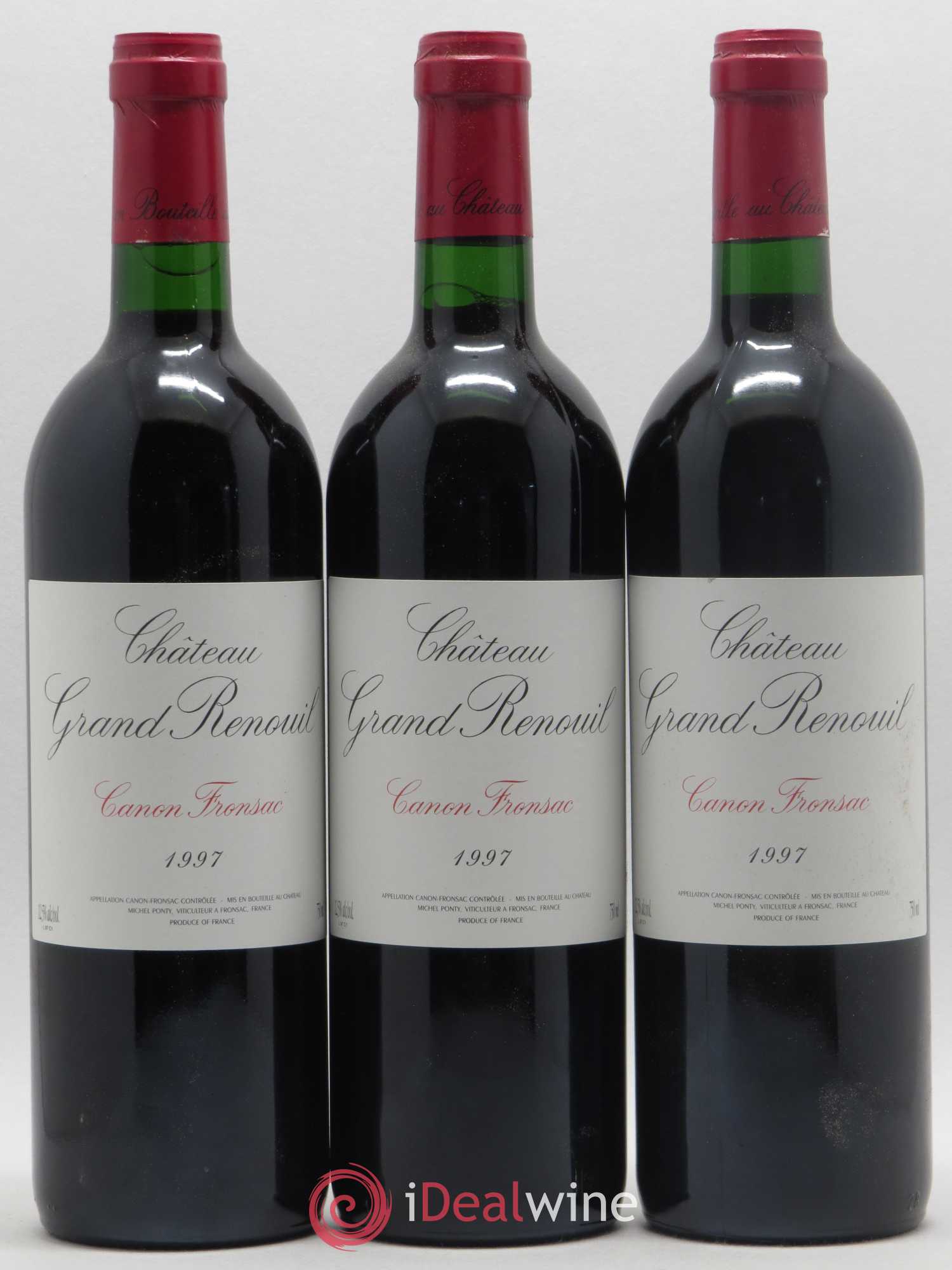 Canon-Fronsac Château Grand Renouil 1997 - Posten von 12 Flaschen - 2