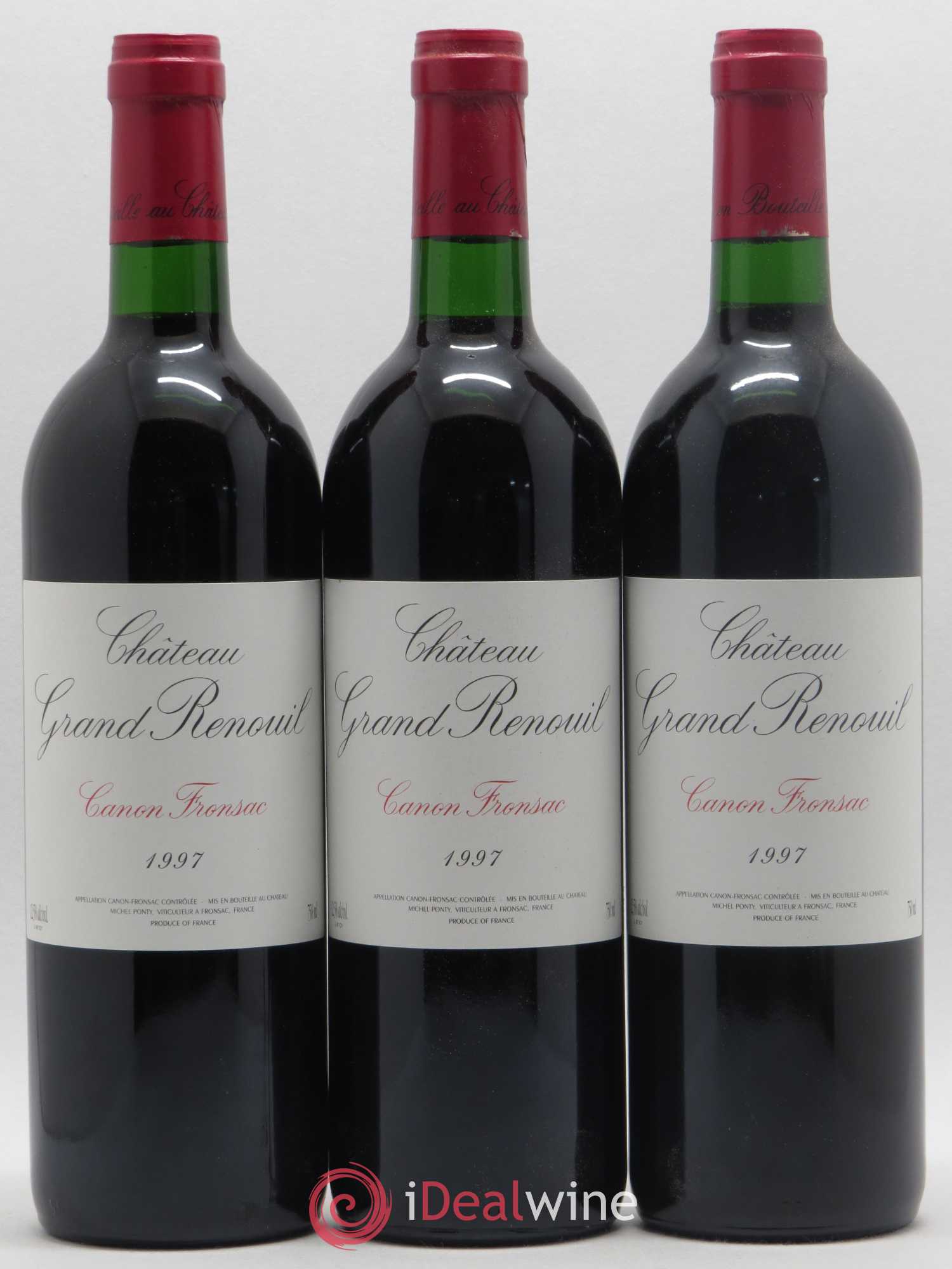 Canon-Fronsac Château Grand Renouil 1997 - Posten von 12 Flaschen - 3