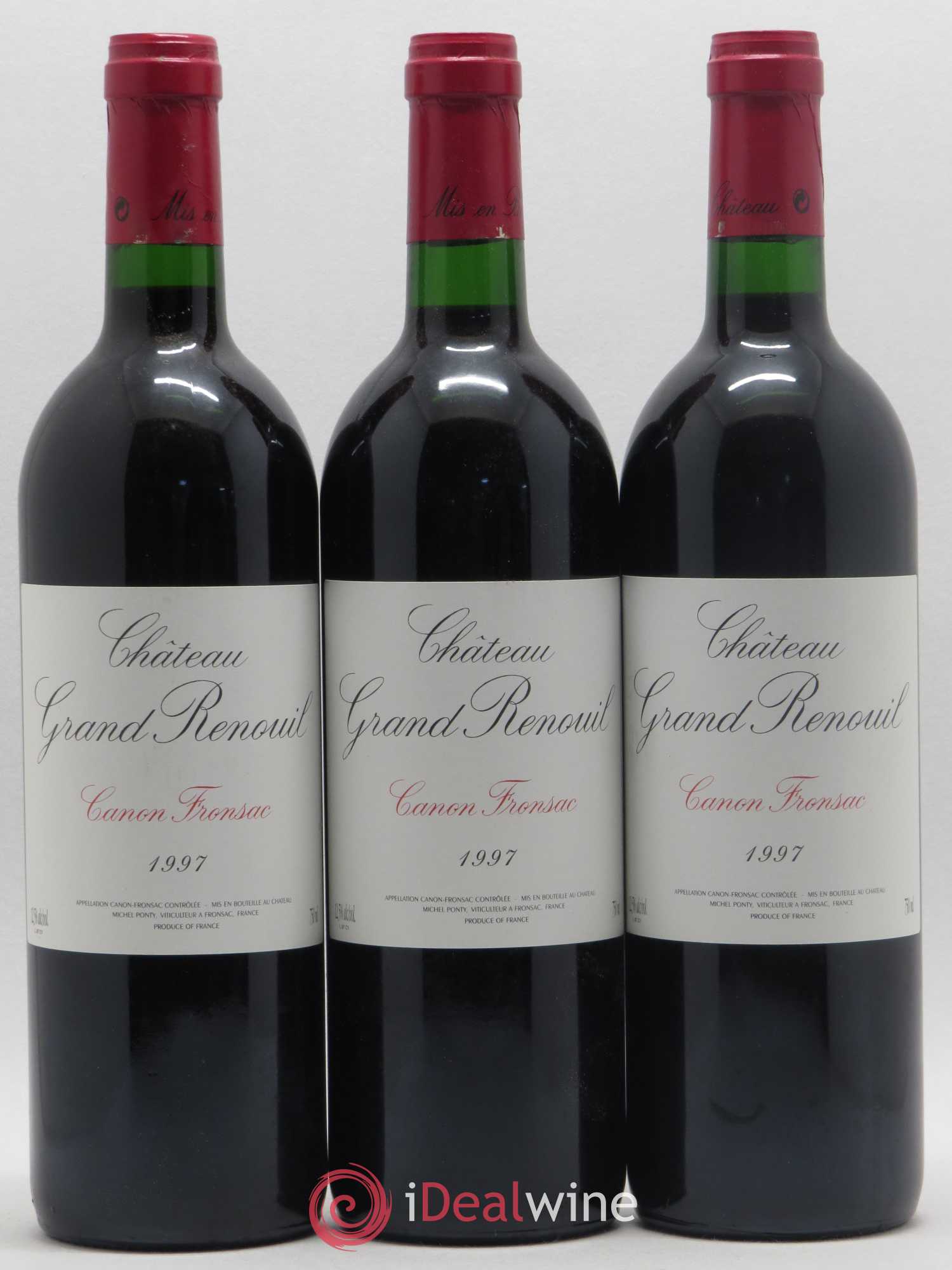 Canon-Fronsac Château Grand Renouil 1997 - Posten von 12 Flaschen - 4