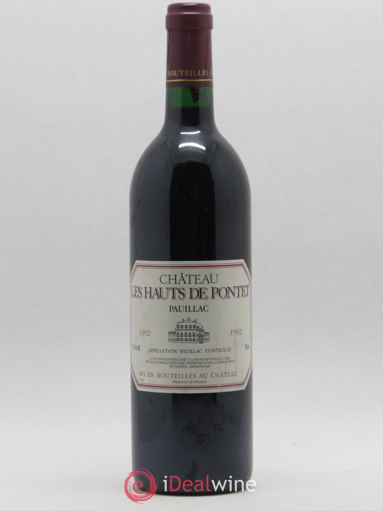 Les Hauts de Pontet-Canet Second Vin 1992 - Lot de 1 bouteille - 0