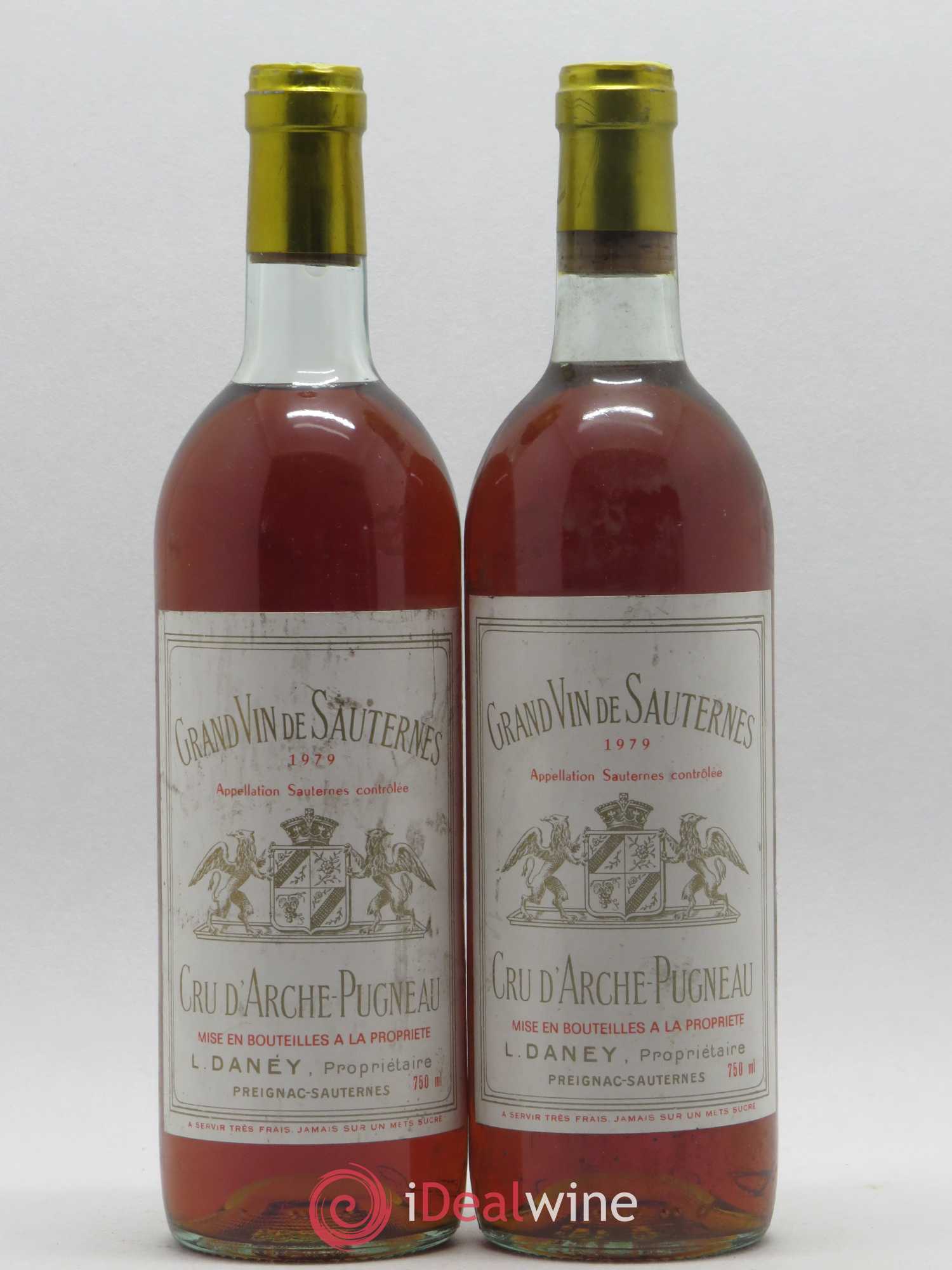 Cru d'Arche-Pugneau 1979 - Lotto di 2 bottiglie - 0